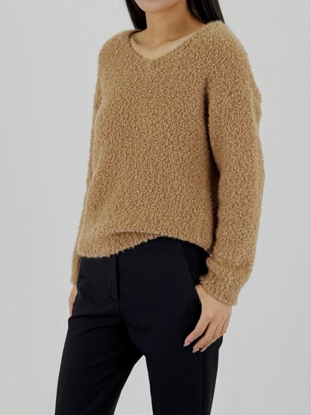 MAXMARA - Pantera Sweater Tank Top - AW25 - CAMEL