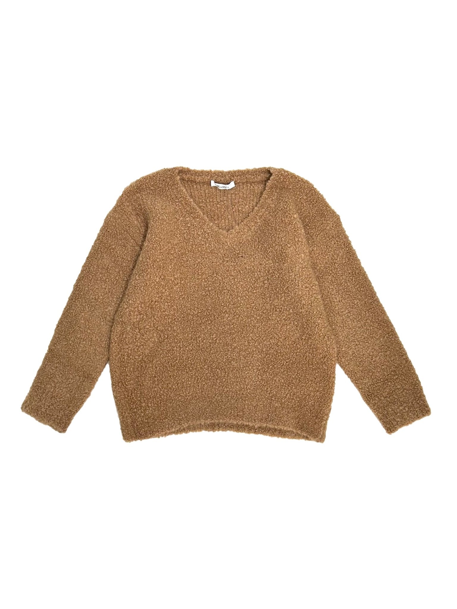 MAXMARA - Pantera Sweater Tank Top - AW25 - CAMEL