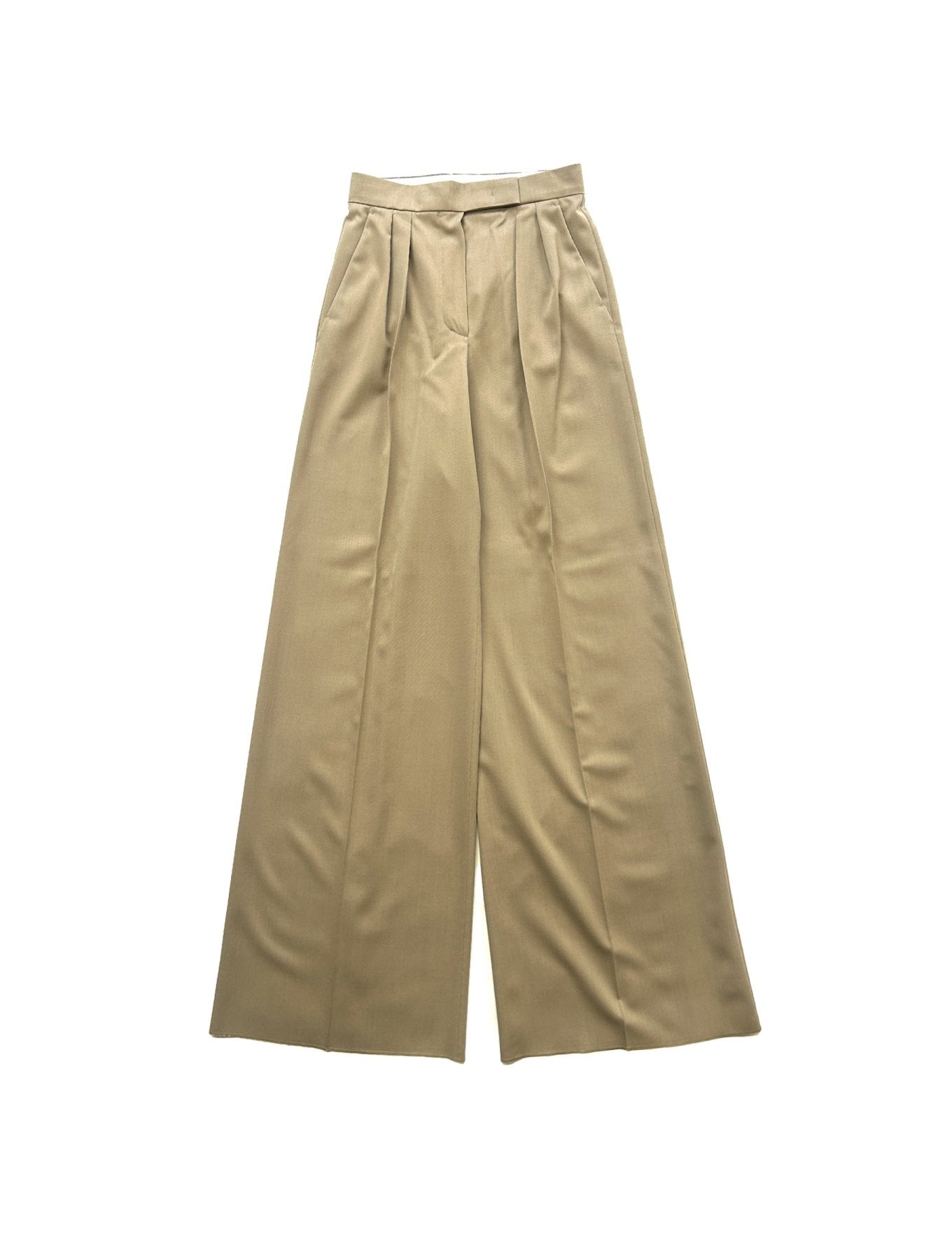 MAXMARA Tan Mxmquorum Long Trouser