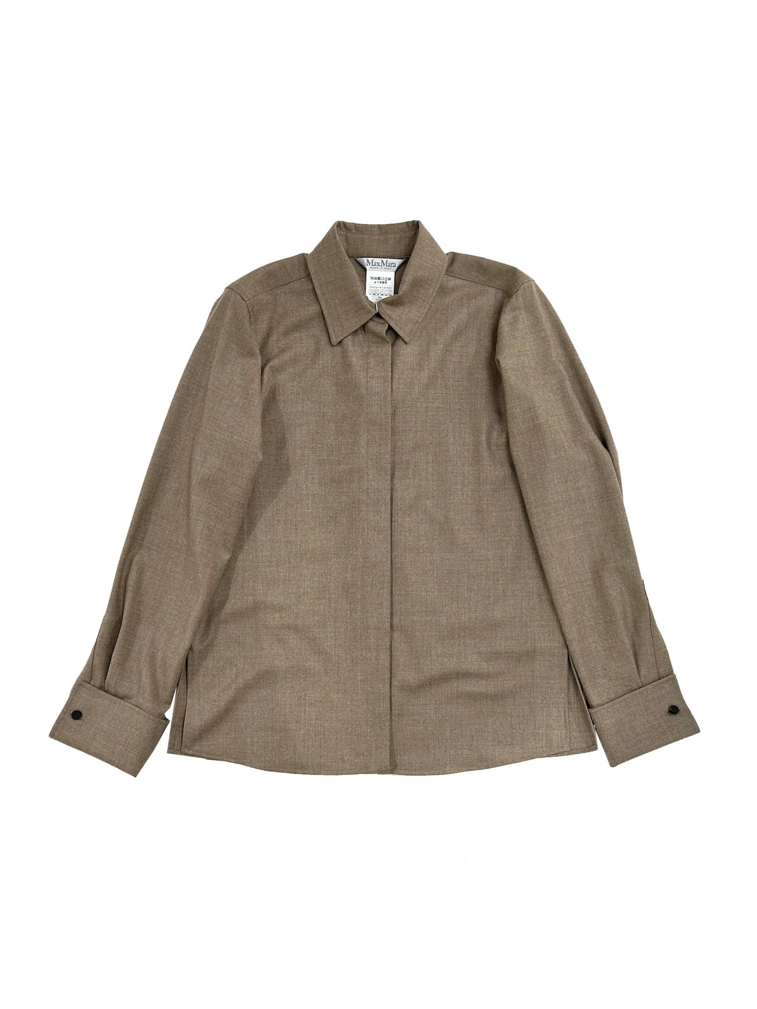 MAXMARA - Tebaide Shirt - AW25 - TURTLEDOVE