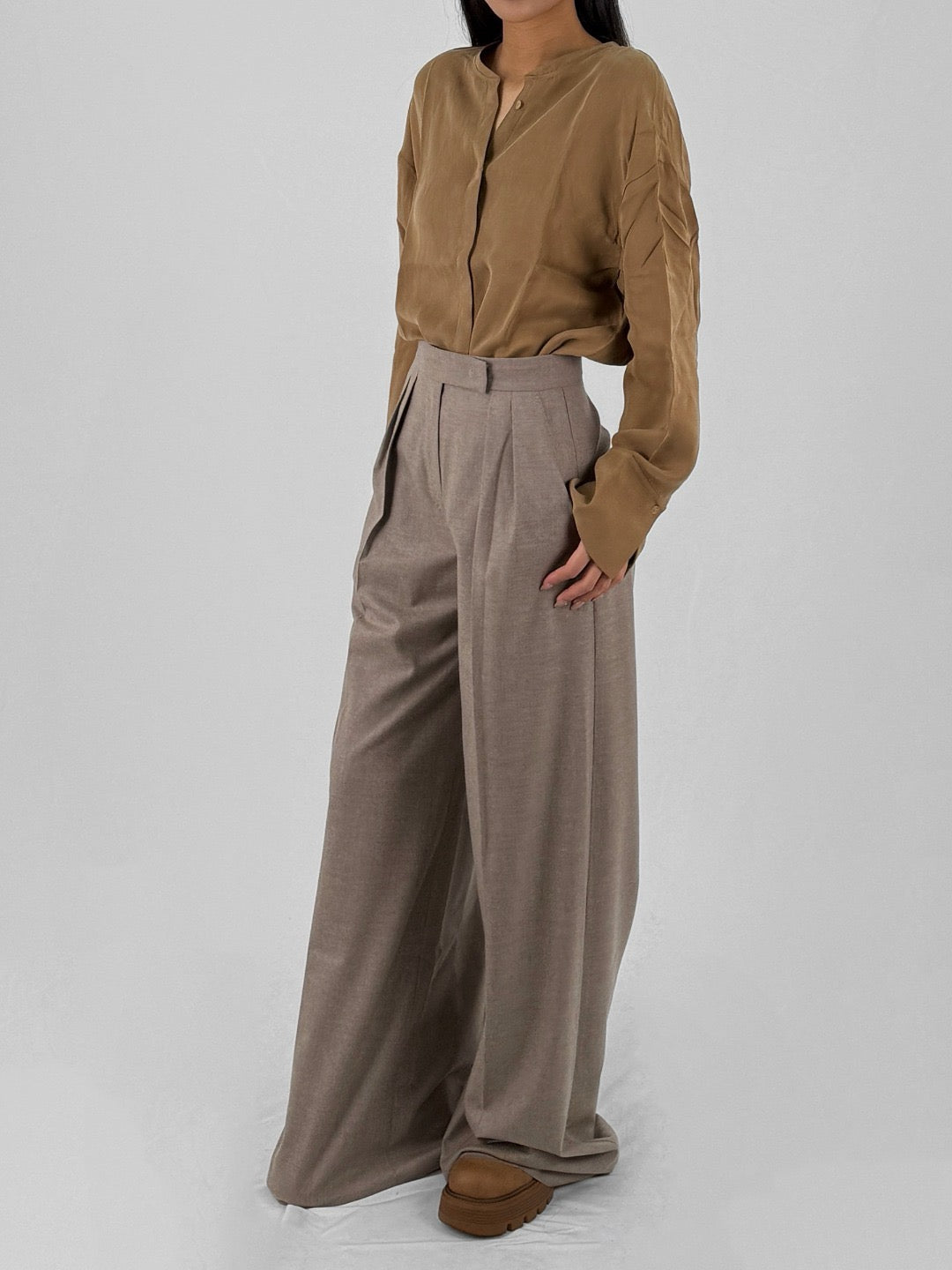 MAXMARA - Zulia Long Trouser - AW25 - TURTLEDOVE
