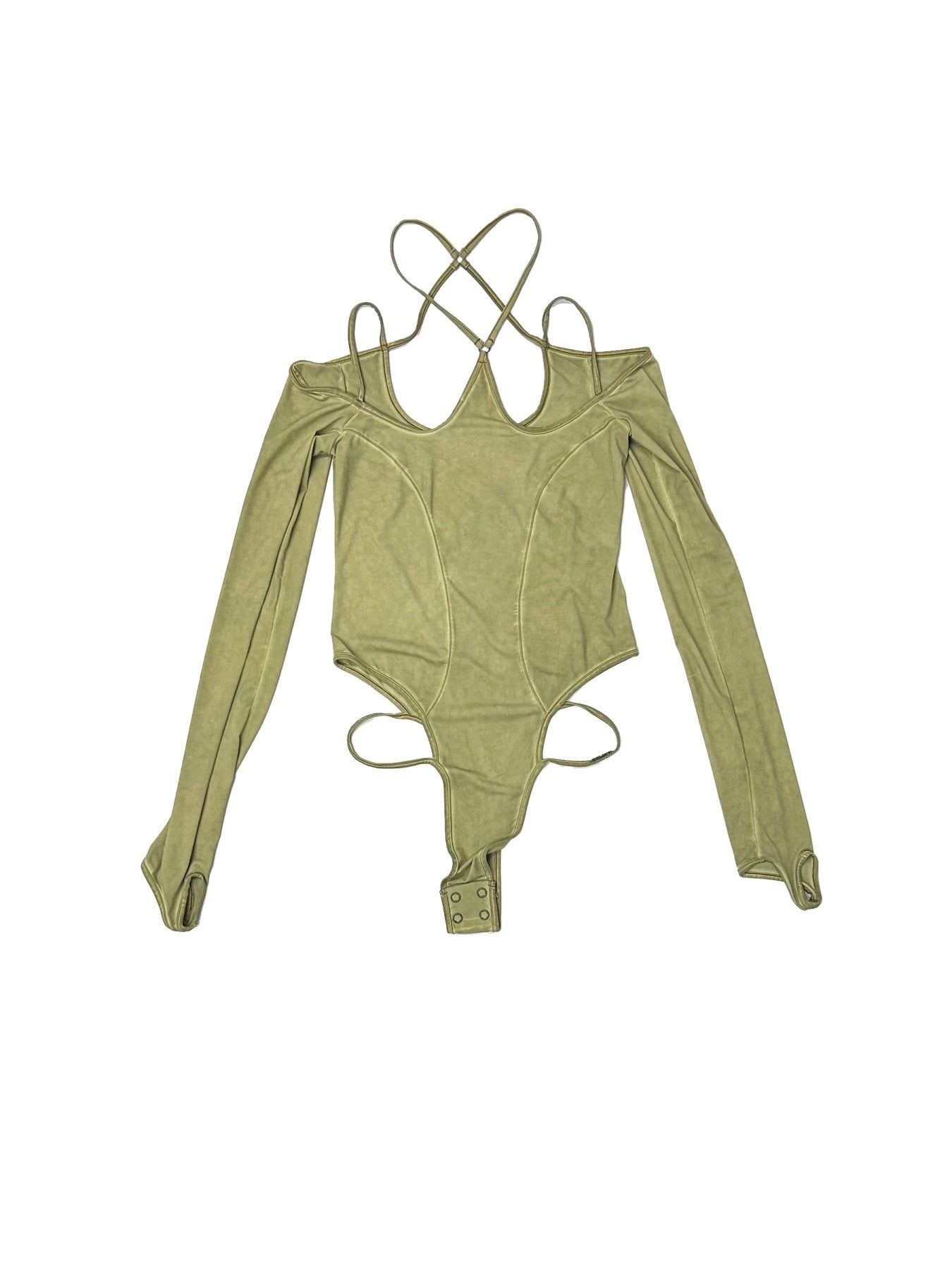 MISS SIXTY x KNWLS Beige Lycra Costume