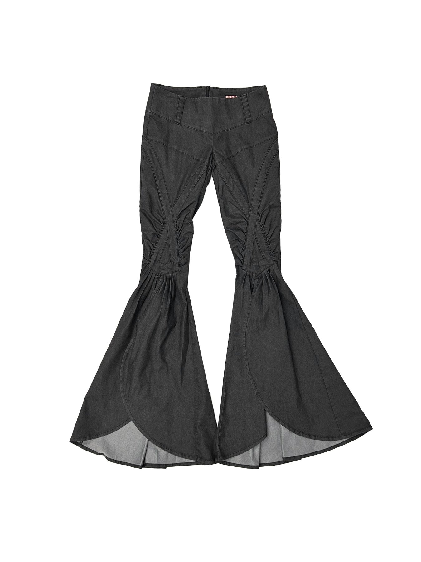 MISS SIXTY x KNWLS Black Flower Flared Trouser