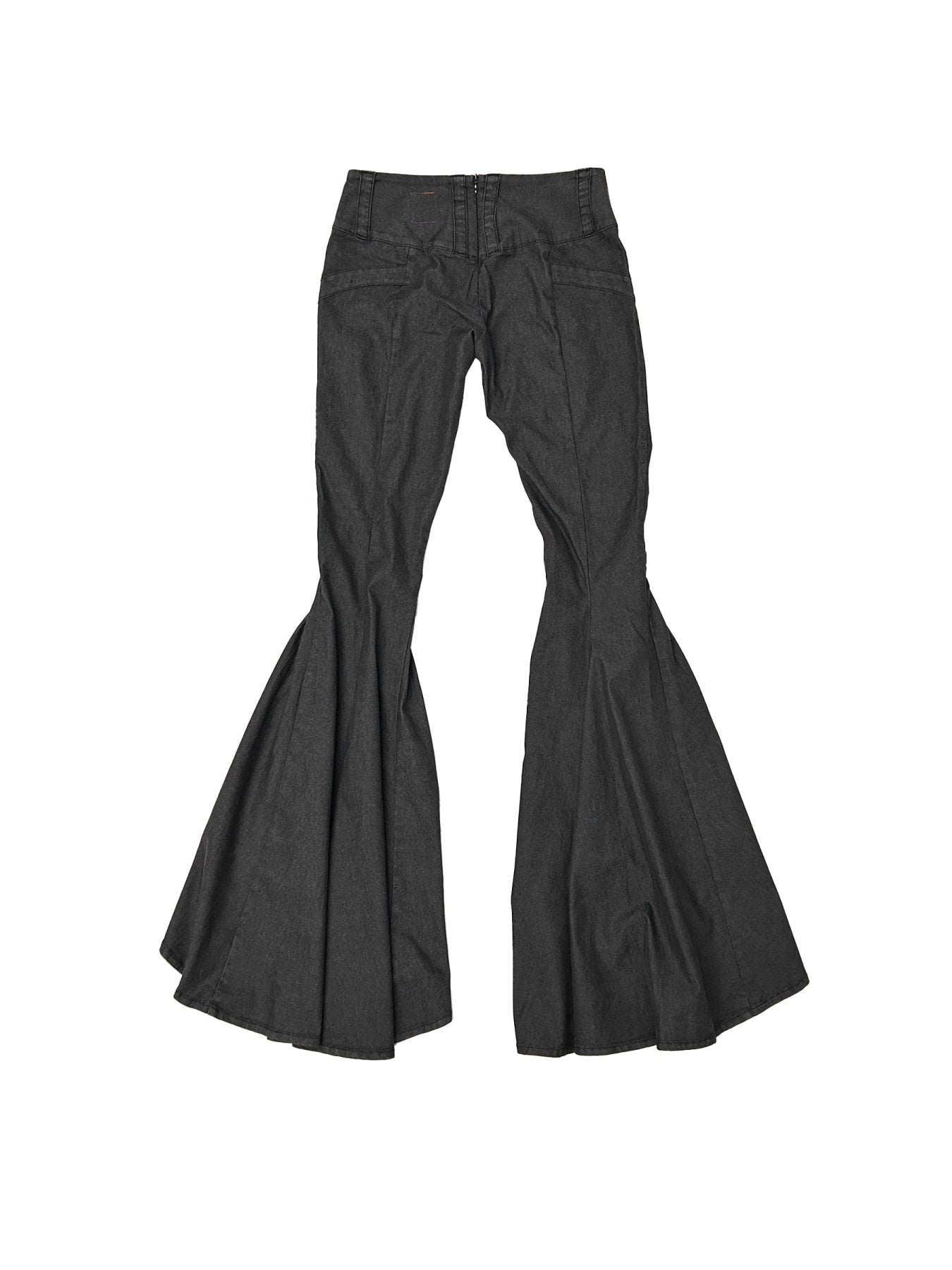MISS SIXTY x KNWLS Black Flower Flared Trouser