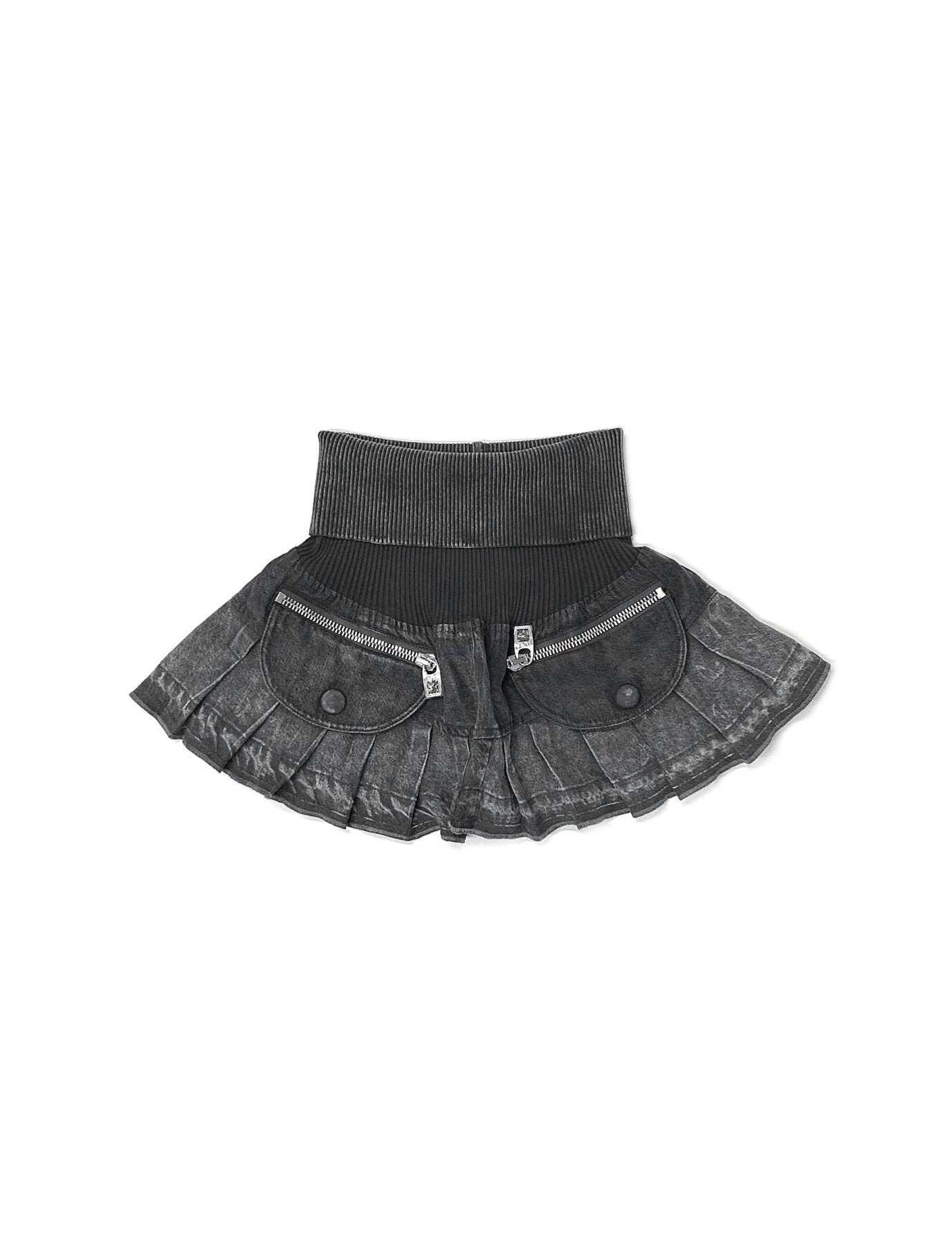 MISS SIXTY x KNWLS Black Tencel Soft Denim Skirt