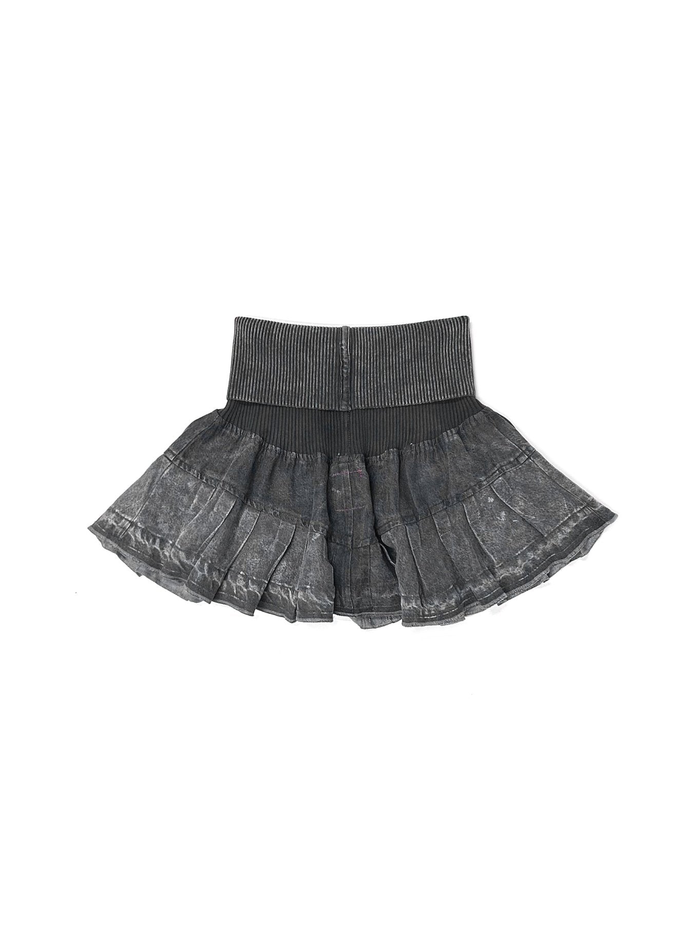 MISS SIXTY x KNWLS Black Tencel Soft Denim Skirt