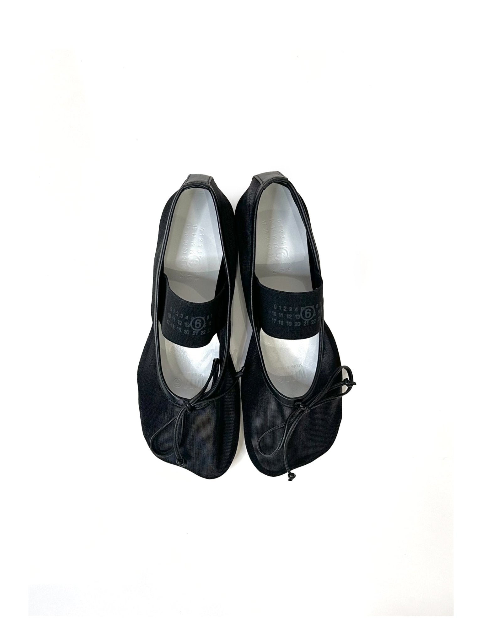 MM6 - Ballet Shoe - AW25 - Black