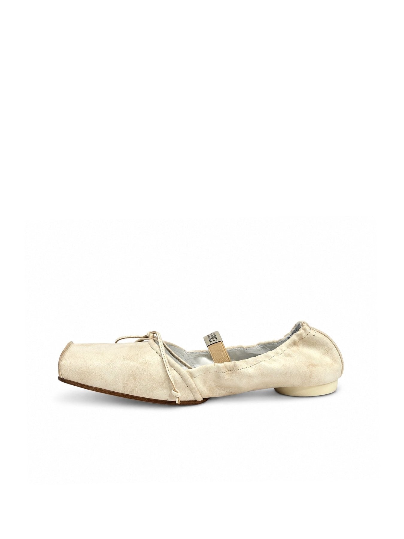 MM6 Beige Ballet Shoe