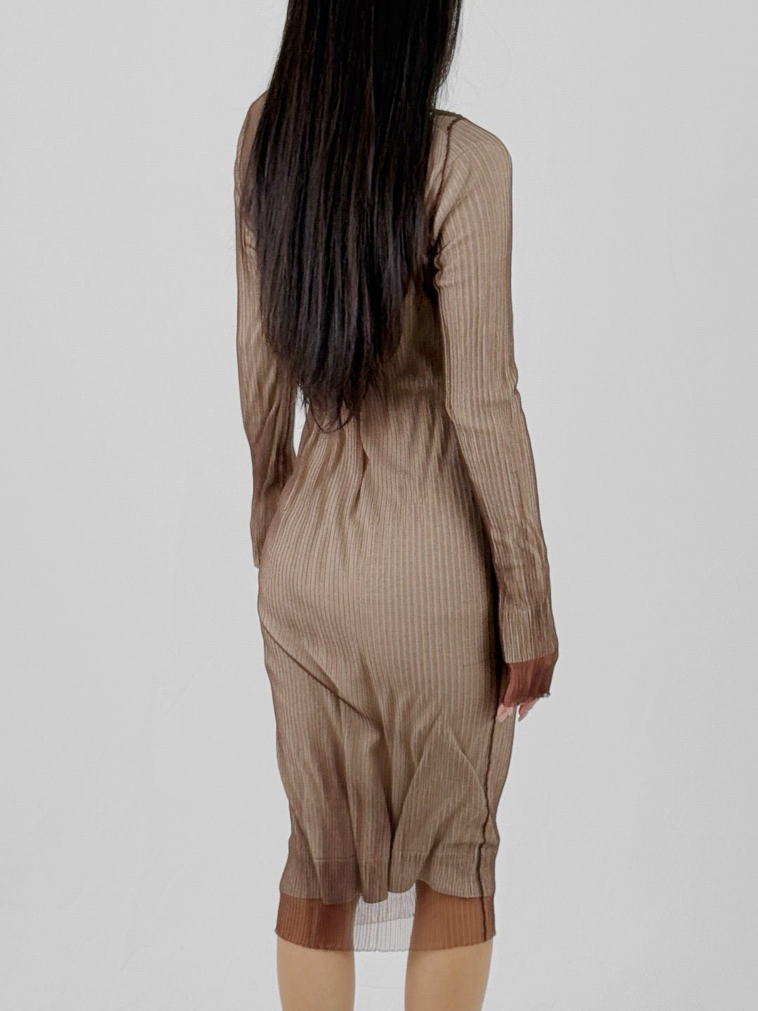 MM6 - Cardigan - AW25 - Beige-brown