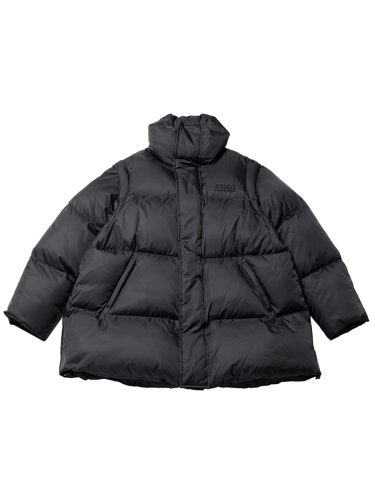MM6 Maison Margiela Black Down Puffer