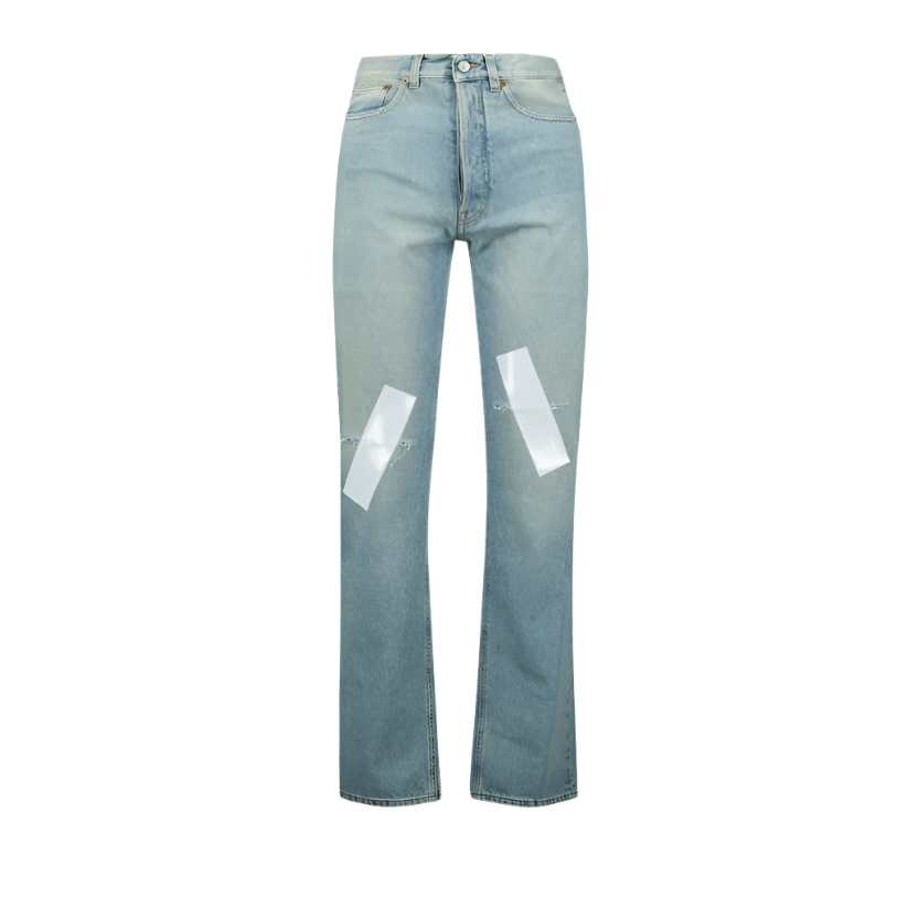 MM6 RTW AVP - Pants 5 Pockets - SS25 - Light Blue