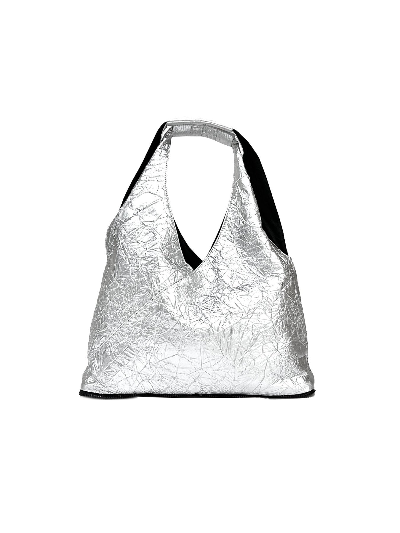 MM6 Silver Zip Pouch