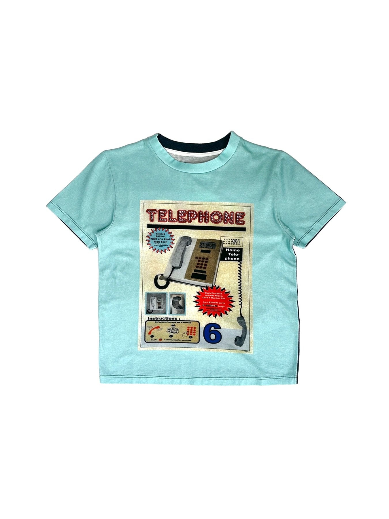 MM6 Turquoise T Shirt
