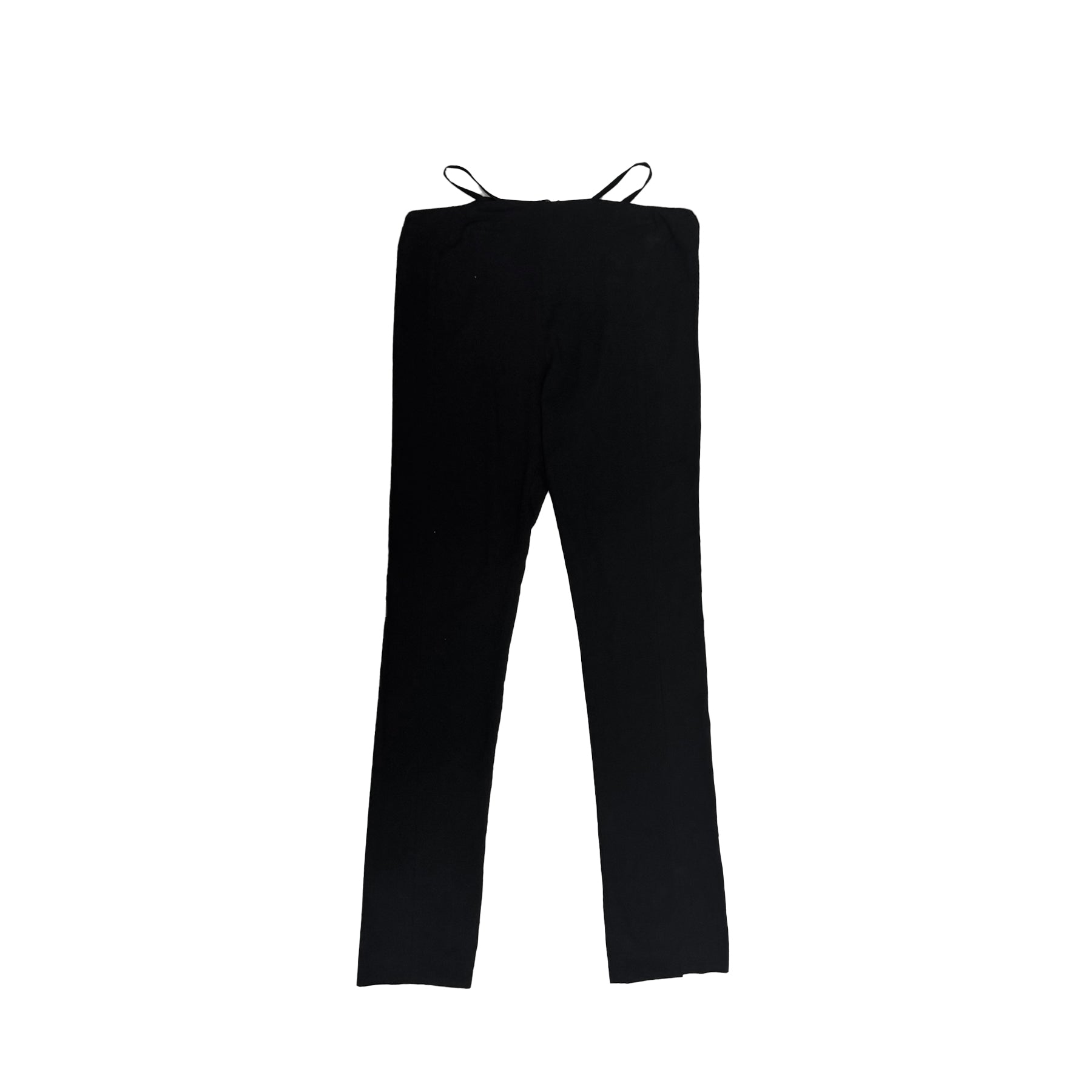 MQUEYT - WAIST CUTOUT TROUSERS - SS23 - Black Onyx