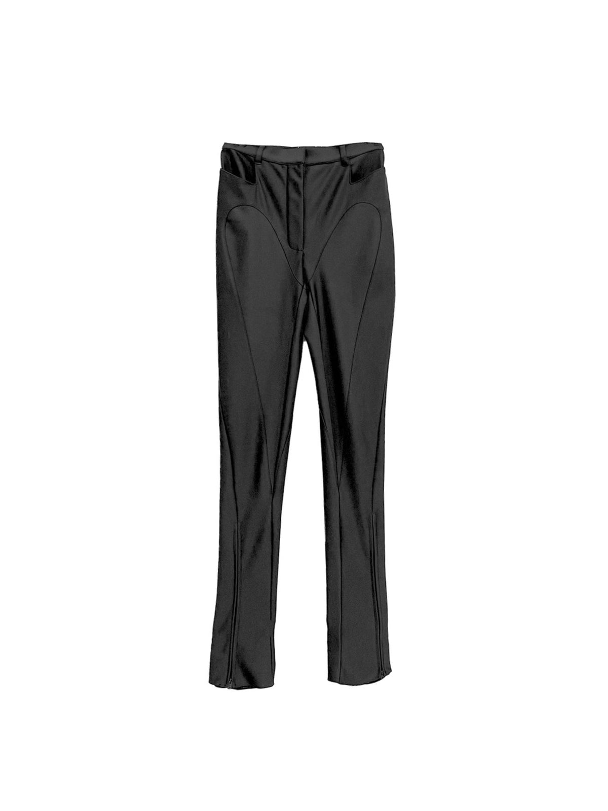 MUGLER Black Trousers