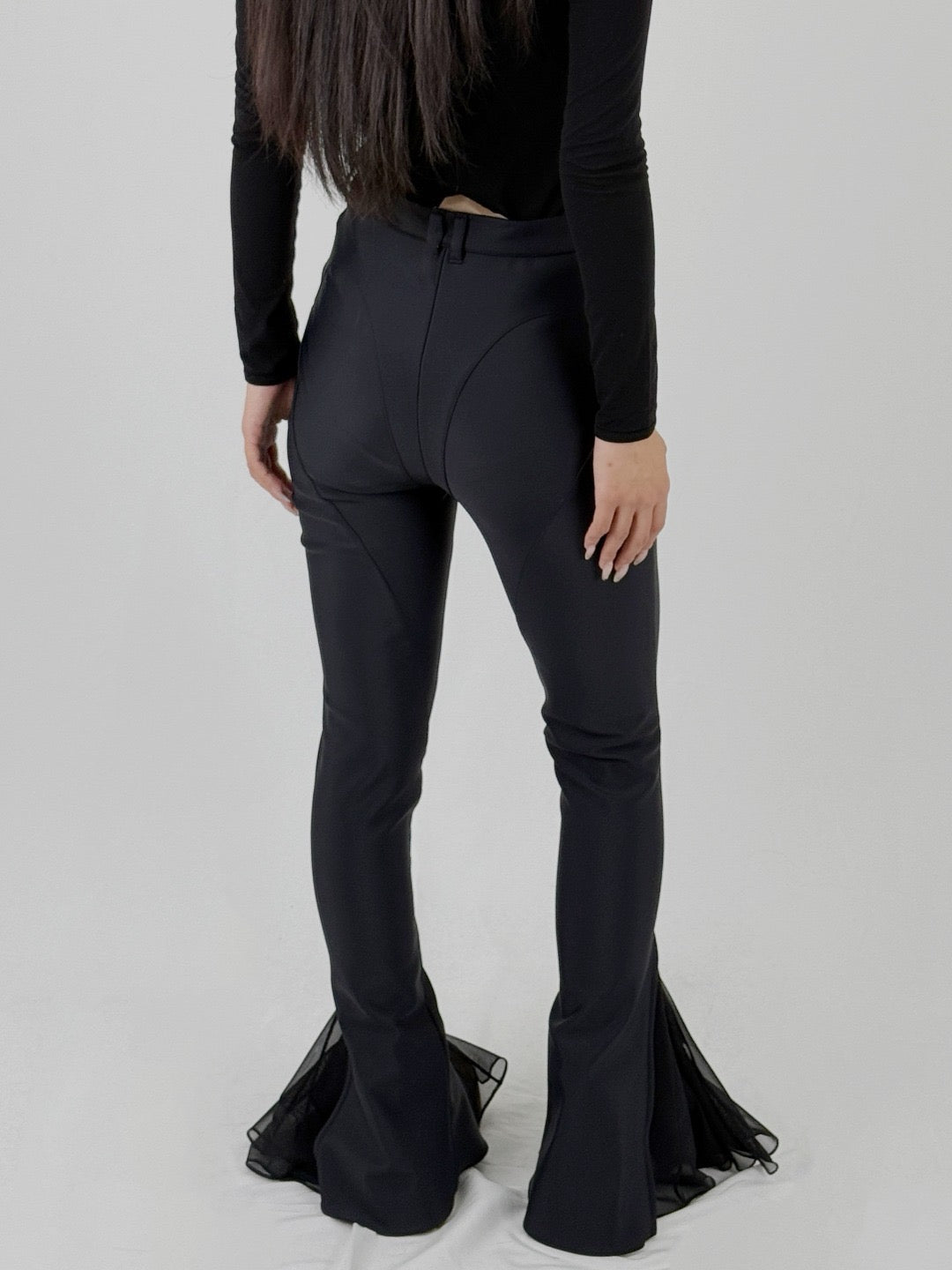 MUGLER Black Trousers