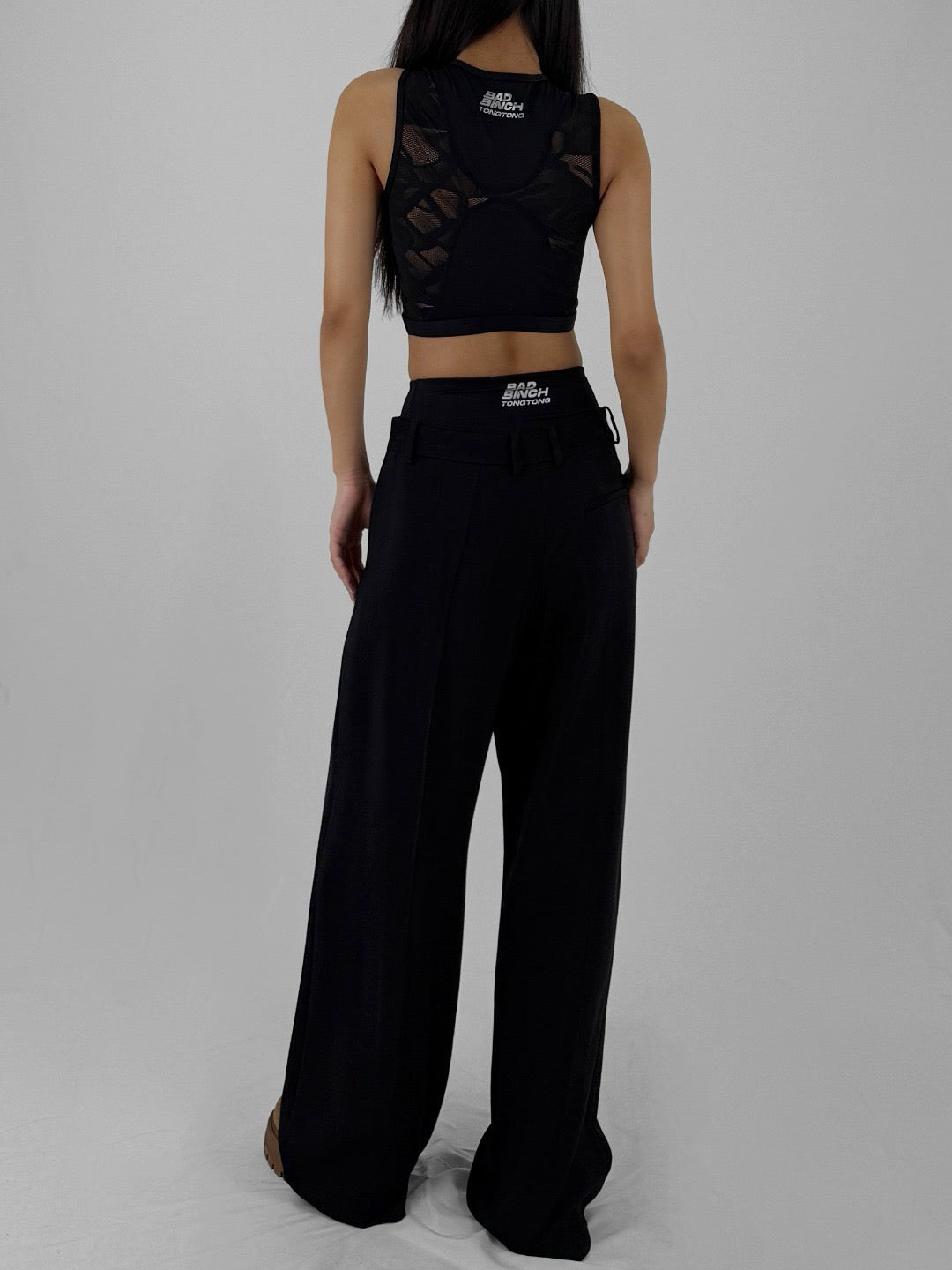 MUGLER Black Trousers