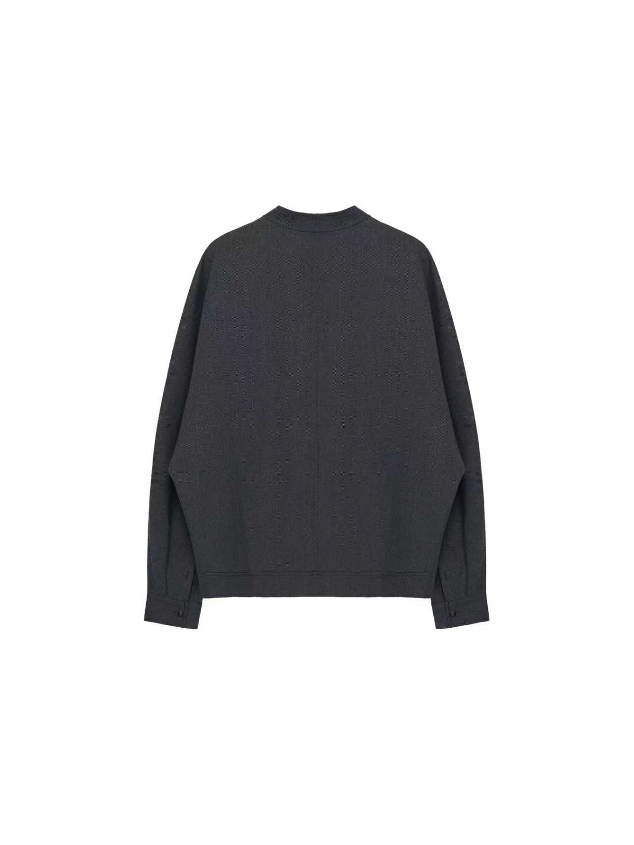 NAMESAKE - Como Fleece Shirt - AW25 - ASH GREY