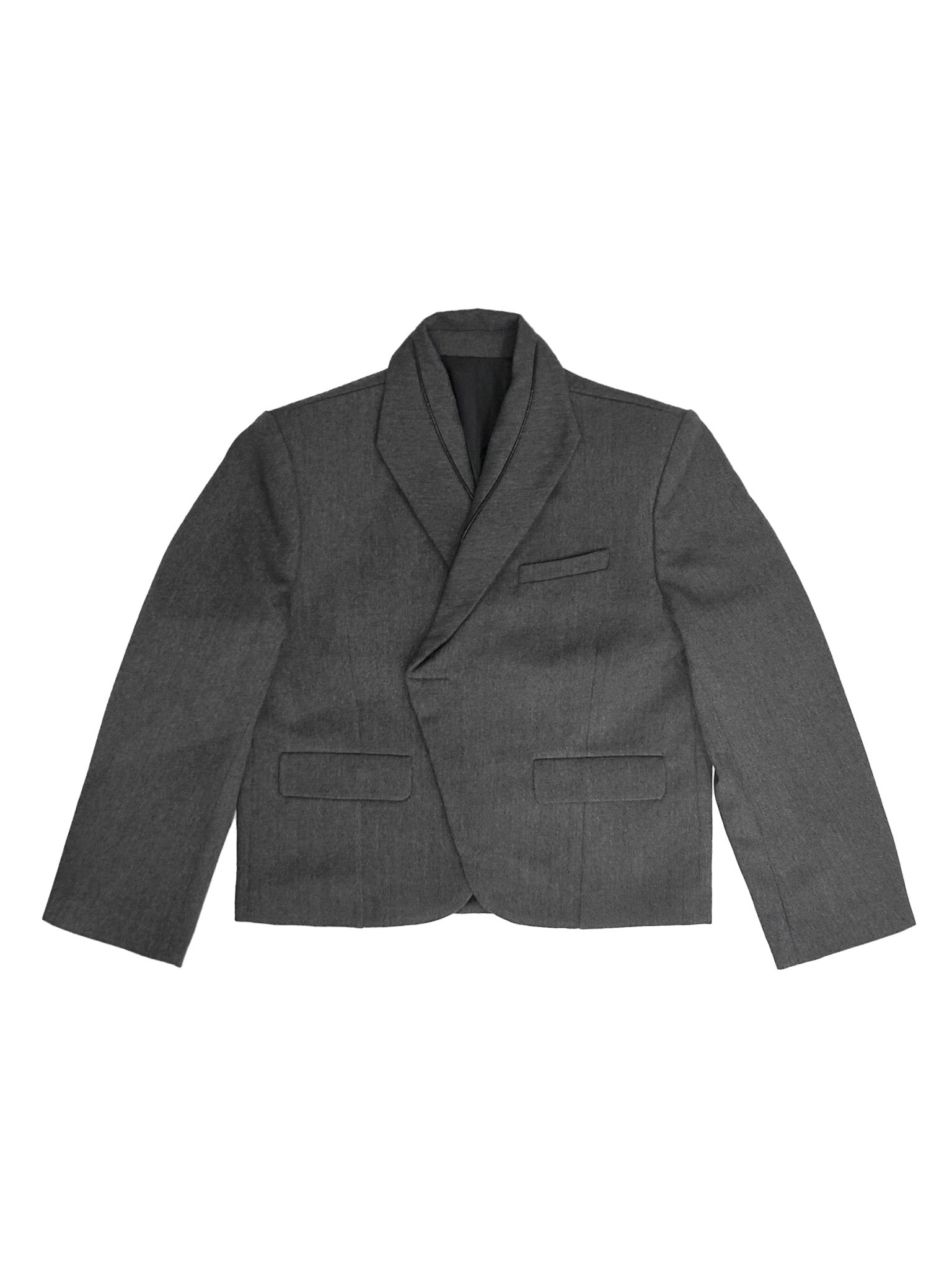 NAMESAKE - Darko Cropped Blazer - AW25 - ASH GREY