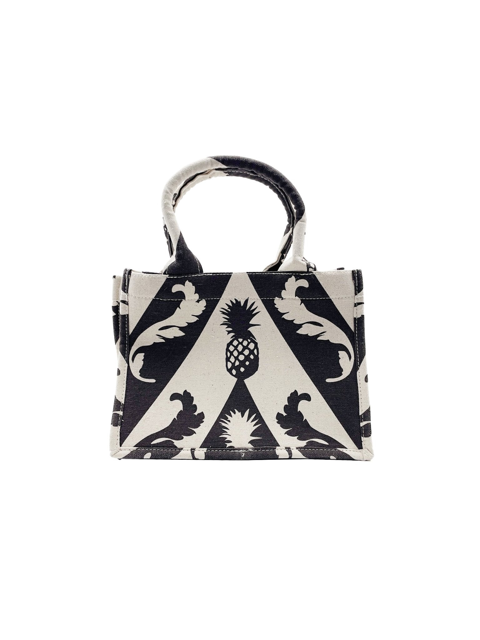 NEWGEN Dark Brown And Cream Giles Designer Tote Bag