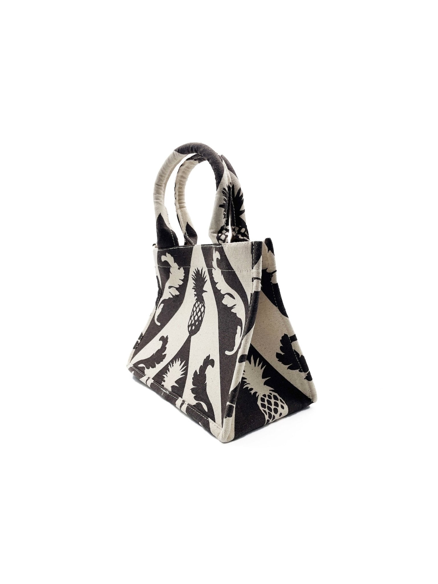 NEWGEN Dark Brown And Cream Giles Designer Tote Bag