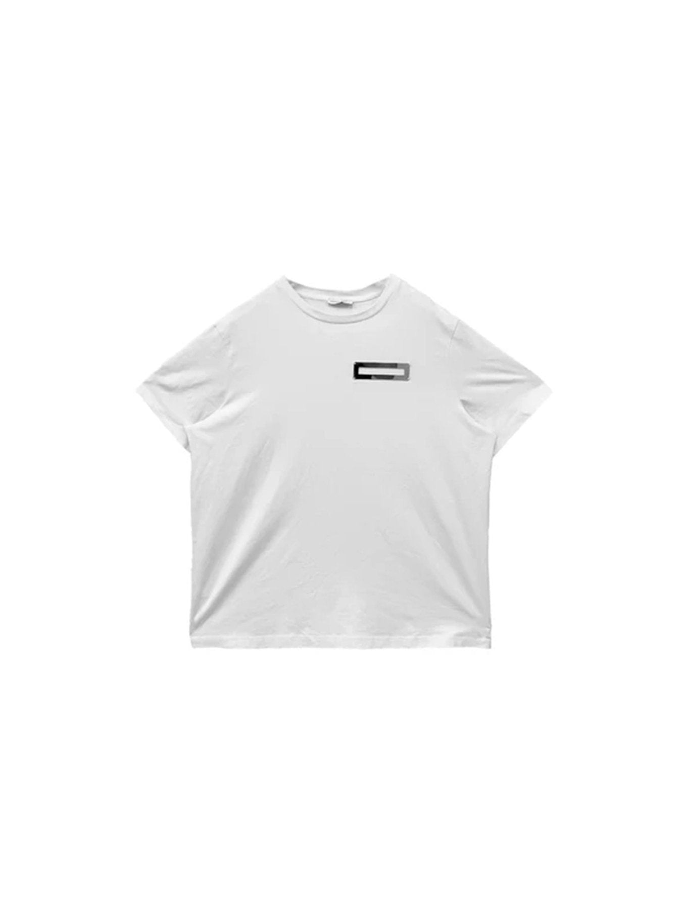 NICCOLO PASQUALETTI White Cotton Jersey Steel Elements Sigillo T-Shirts