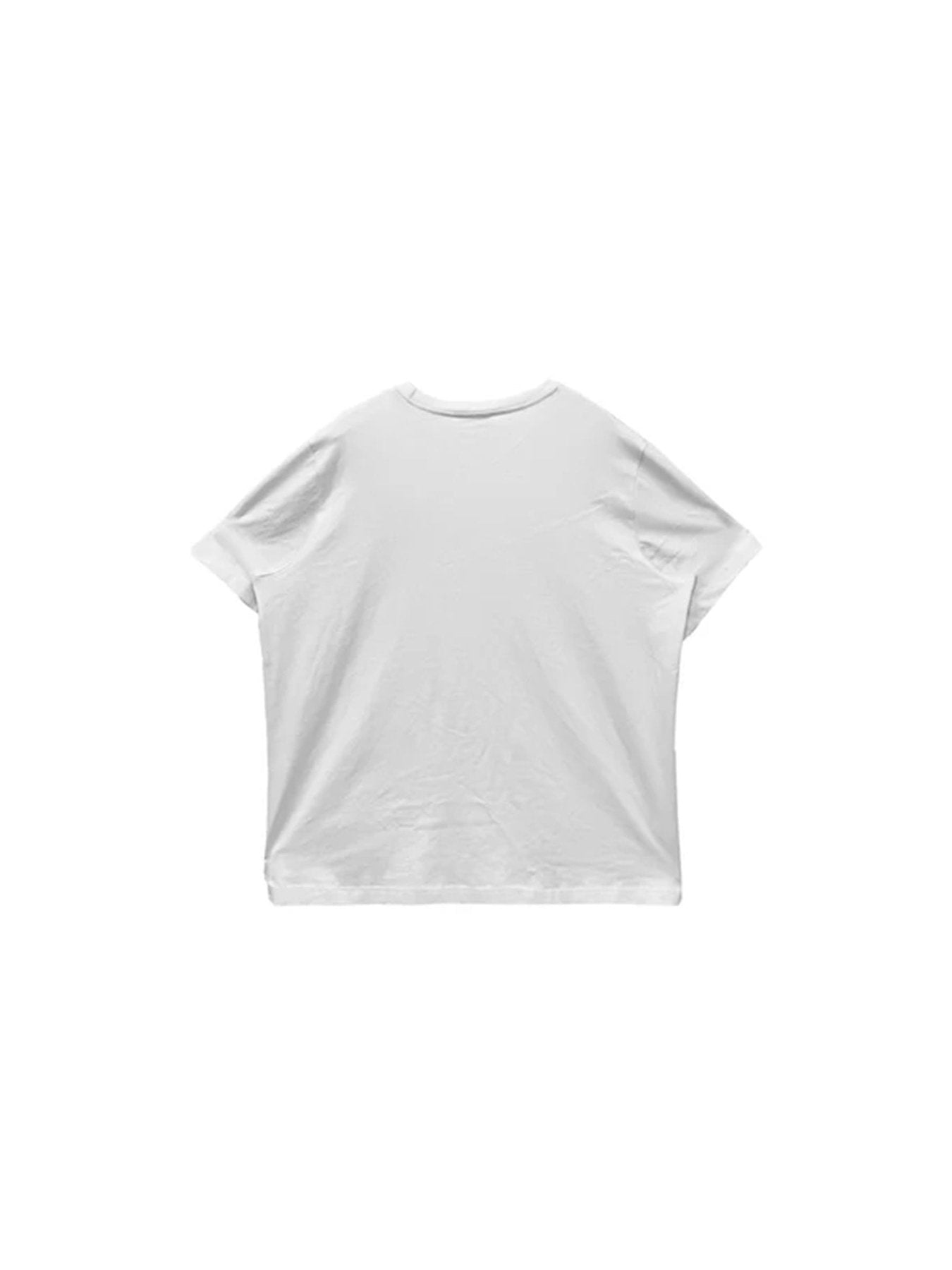 NICCOLO PASQUALETTI White Cotton Jersey Steel Elements Sigillo T-Shirts