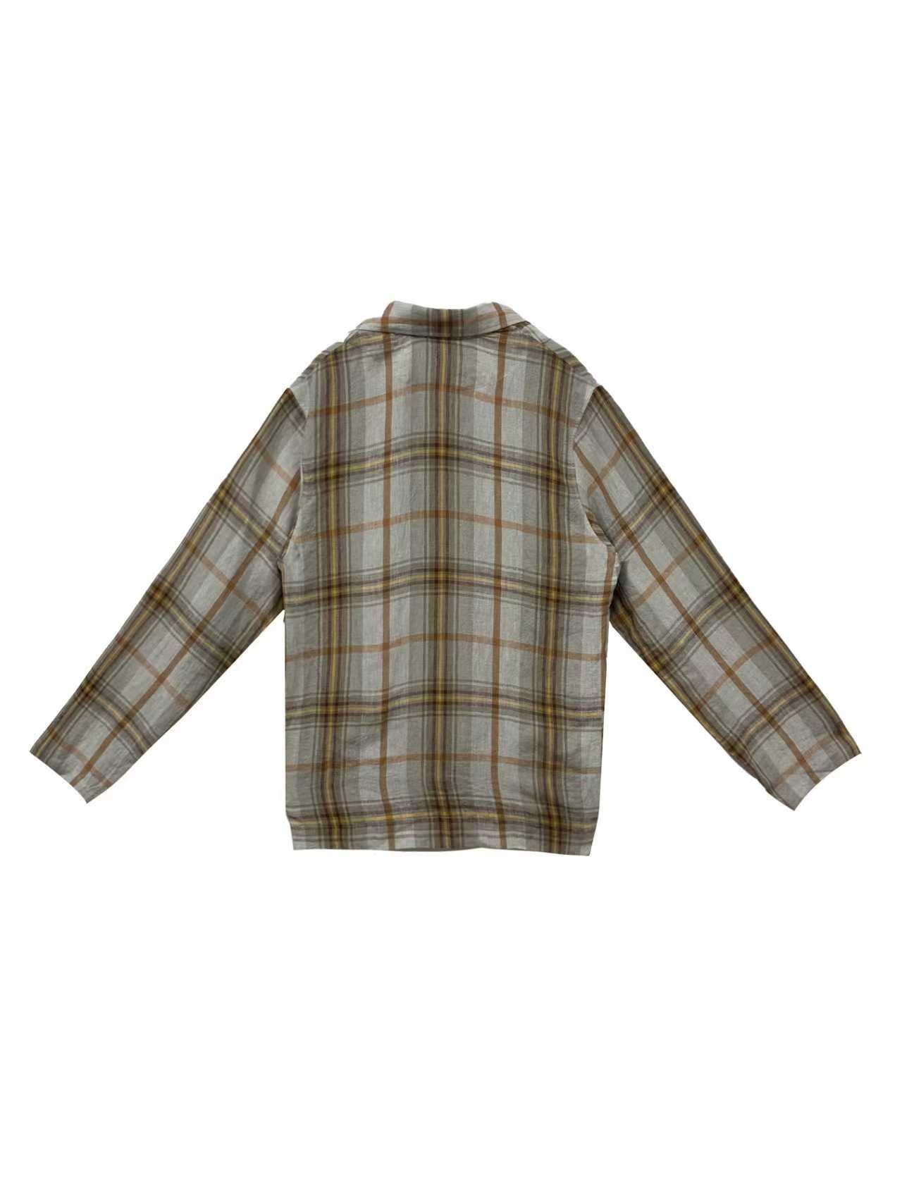 NICHOLAS DALEY Nd Summer Tartan 3 Pocket Collarled Cardigans