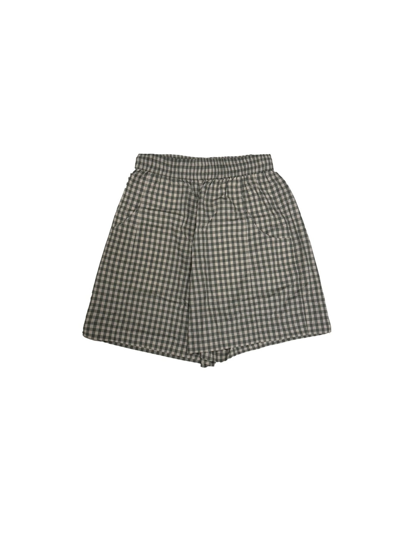 NICHOLAS DALEY Nd Summer Tartan Wrap Short Trousers