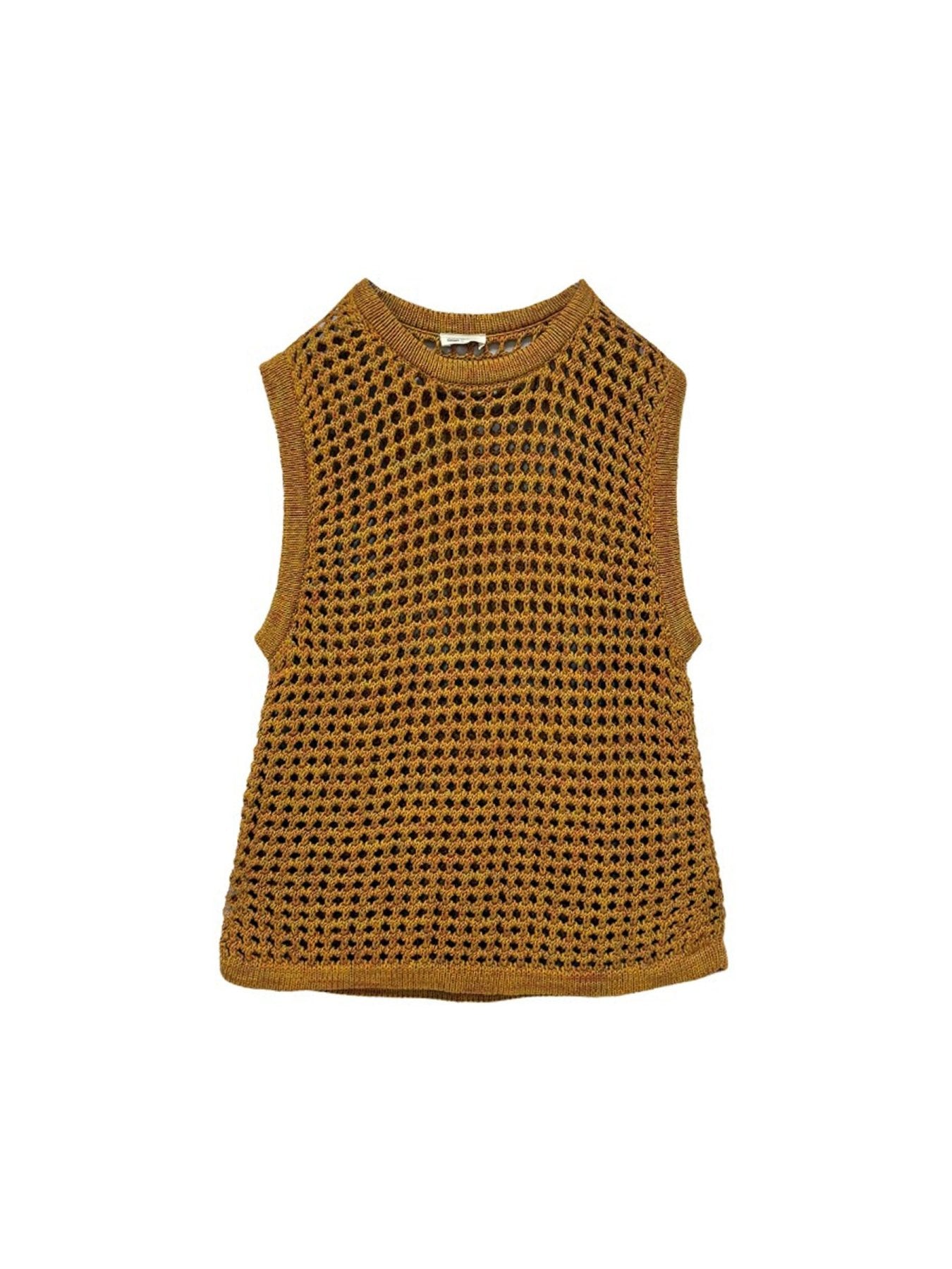 NICHOLAS DALEY Orange Mustard Classic Two Pocket Shirts