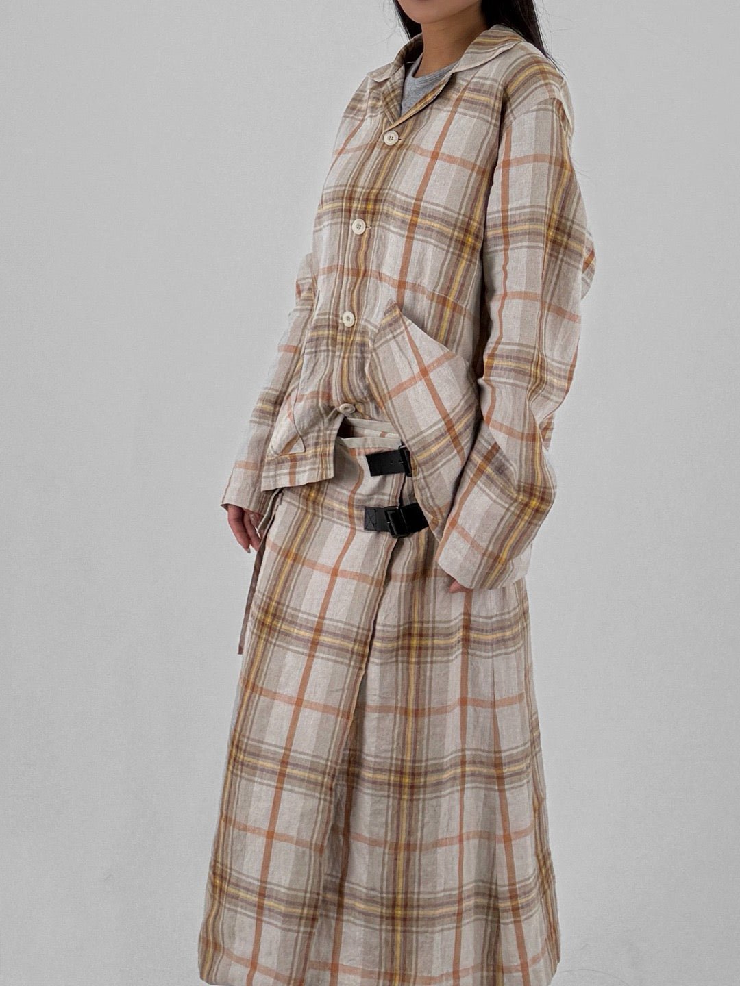 NICHOLAS DALEY Wrap Kilt Skirt