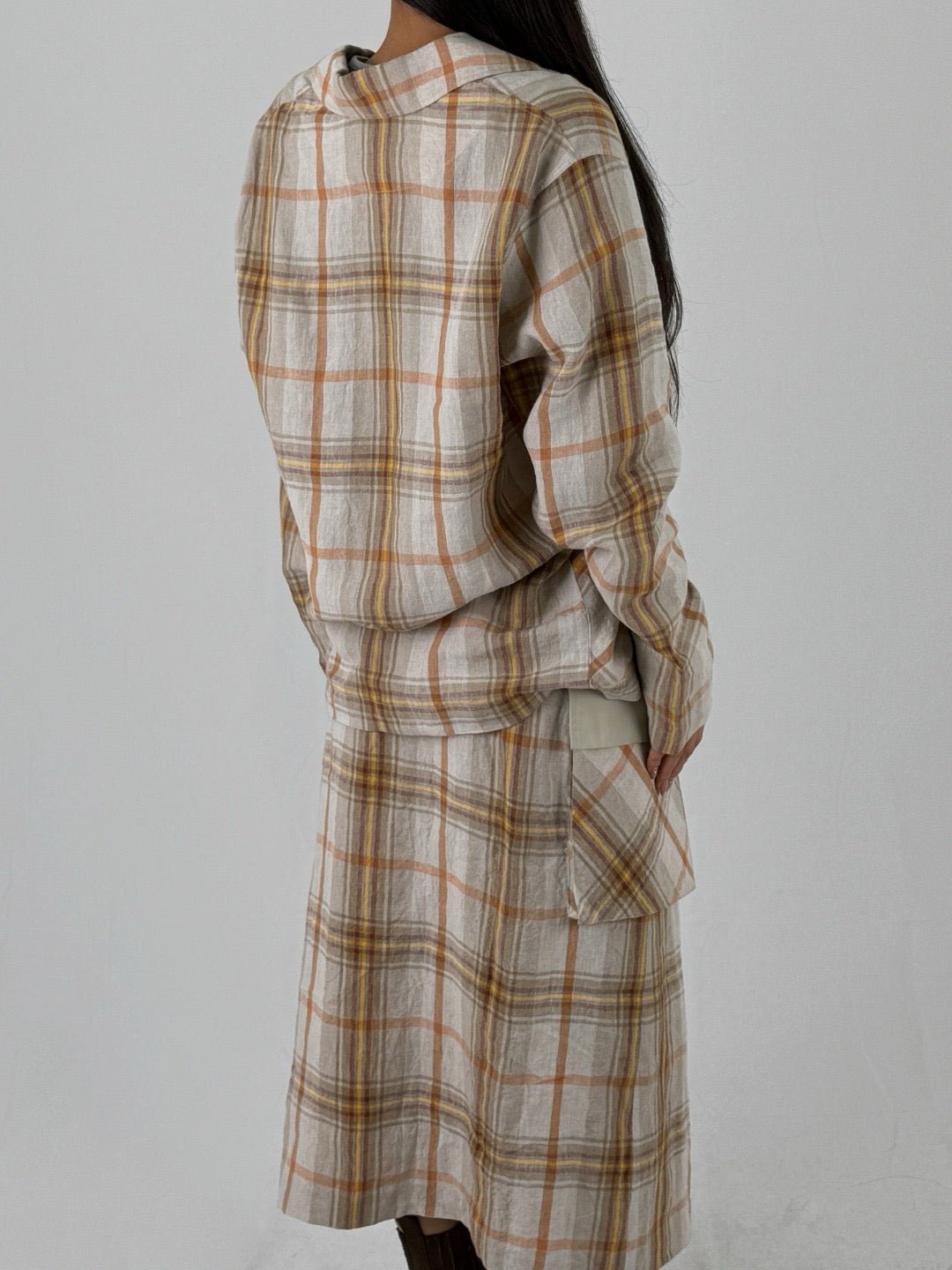 NICHOLAS DALEY Wrap Kilt Skirt