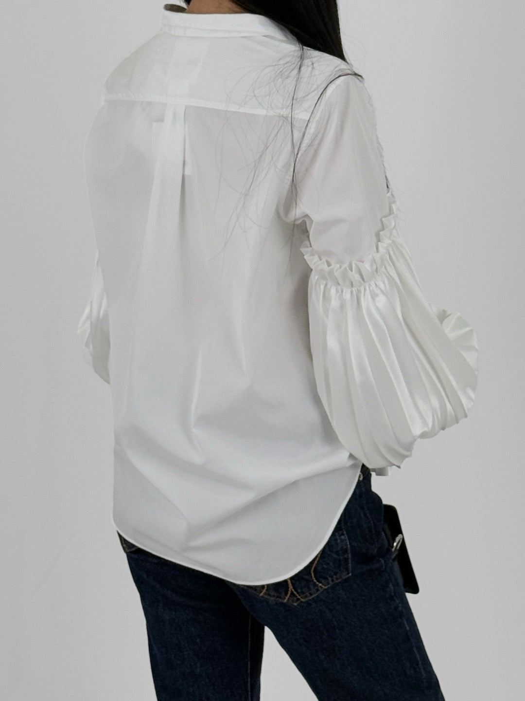 NOIR KEI NINOMIYA - Ladies Blouse - AW25 - white