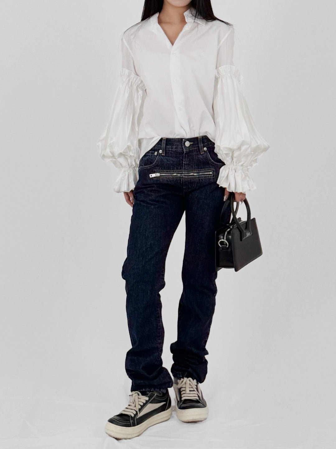NOIR KEI NINOMIYA - Ladies Blouse - AW25 - white