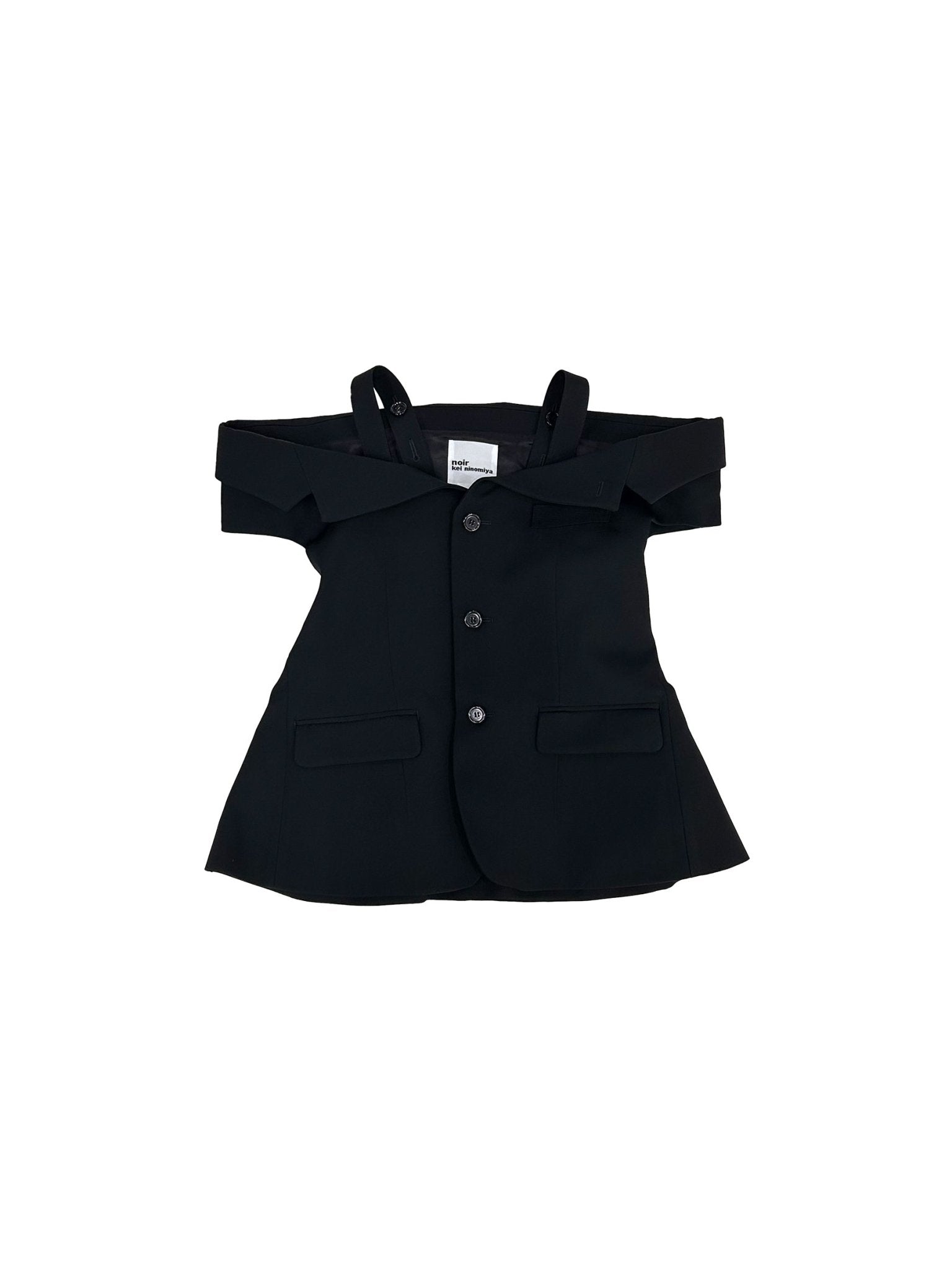 NOIR KEI NINOMIYA - Ladies Vest - AW25 - black