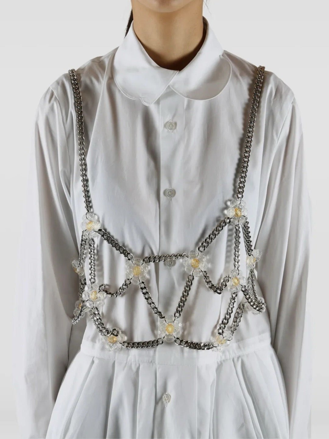 NOIR KEI NINOMIYA - Ladies Vest - AW25 - clear