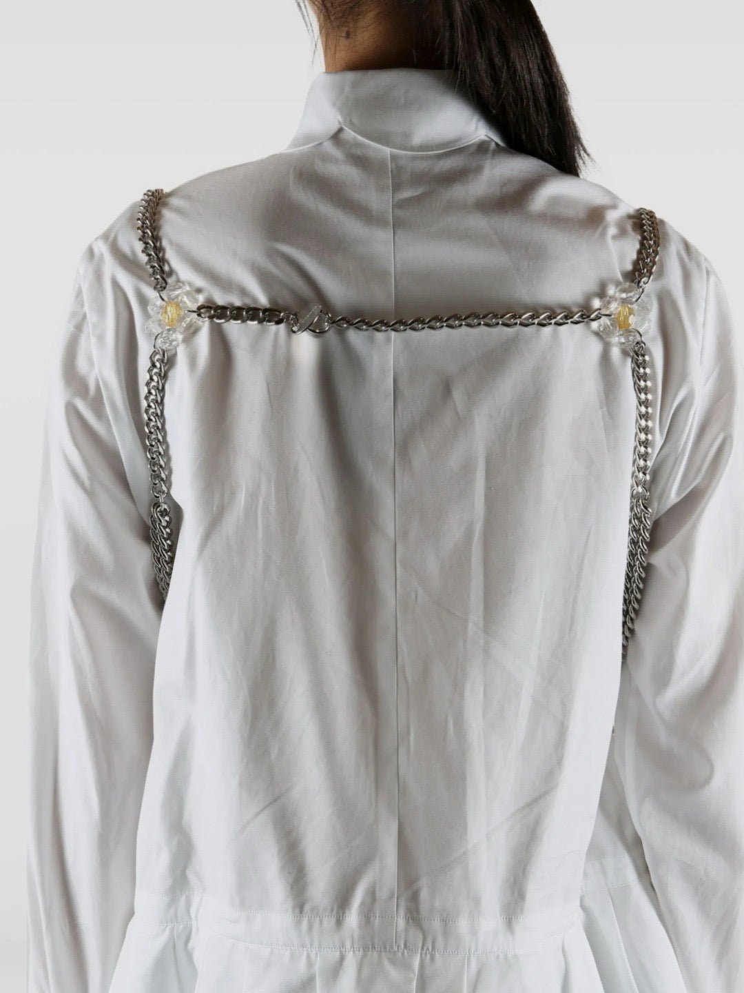 NOIR KEI NINOMIYA - Ladies Vest - AW25 - clear