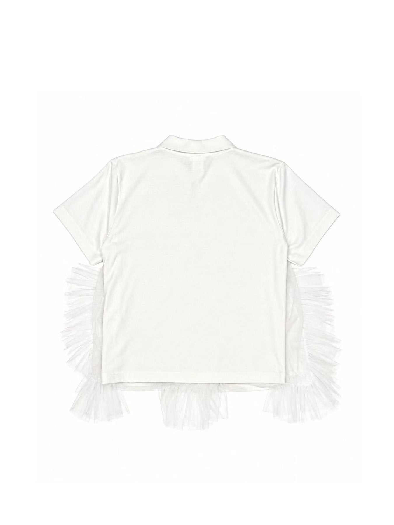 NOIR KEI NINOMIYA White Ladies Polo Shirt