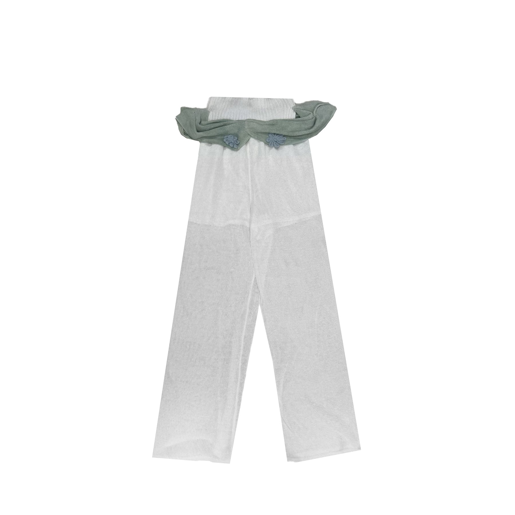 OLIVIA RUBENS - Mantua Hip Wide Leg Trouser - SS22 - CREAM