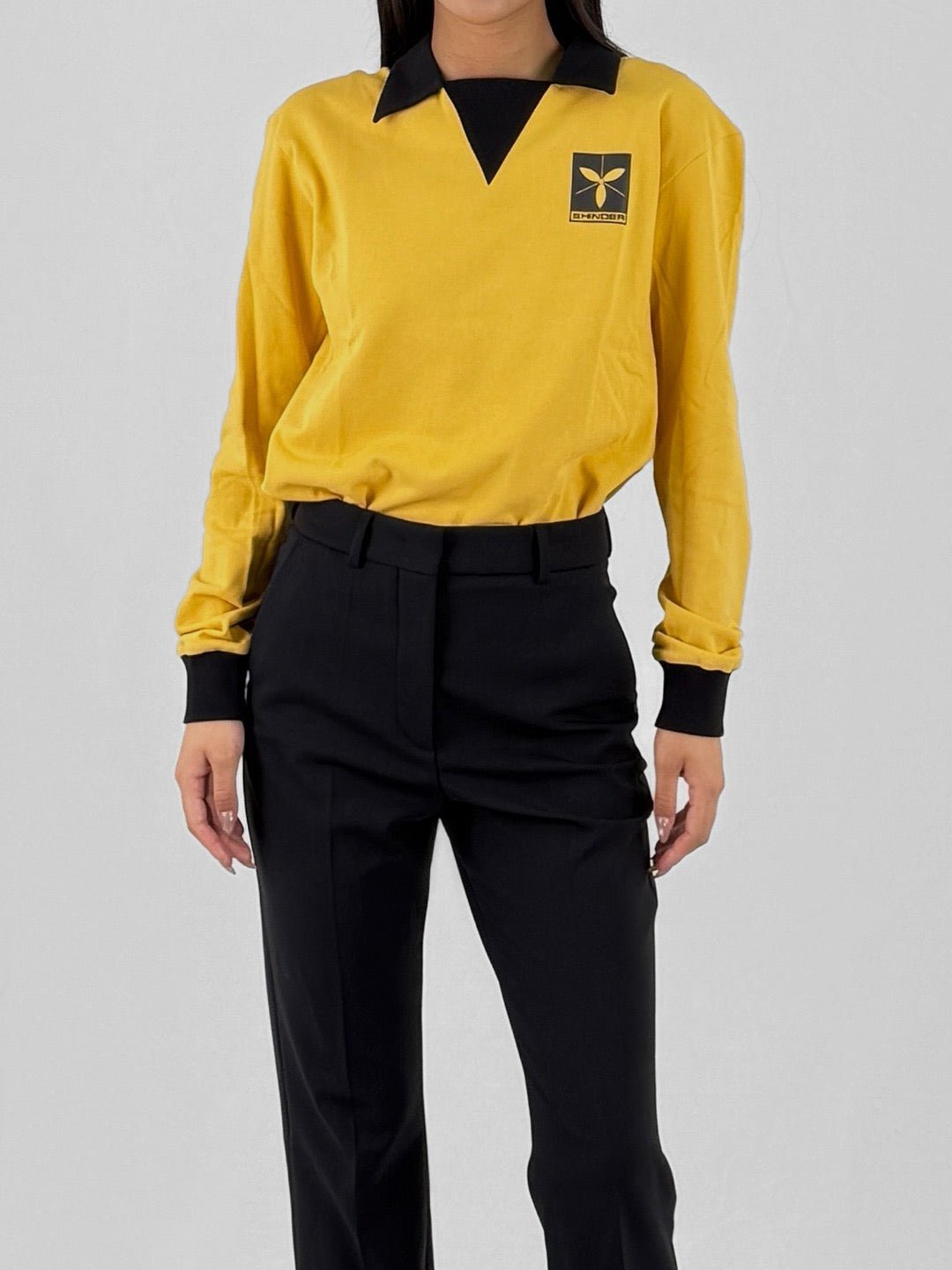 OLLY SHINDER - Totem Polo - SS25 - YELLOW - MACHINE-A