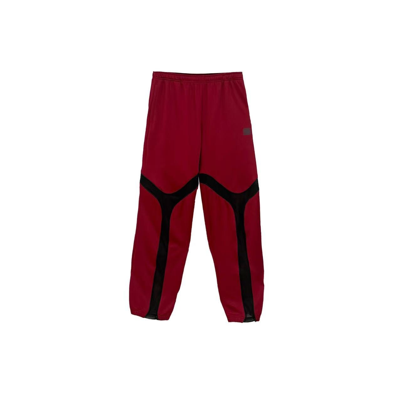 OLLY SHINDER - Track Pant Red With Tri Zip Detail Red - SS24 - RED