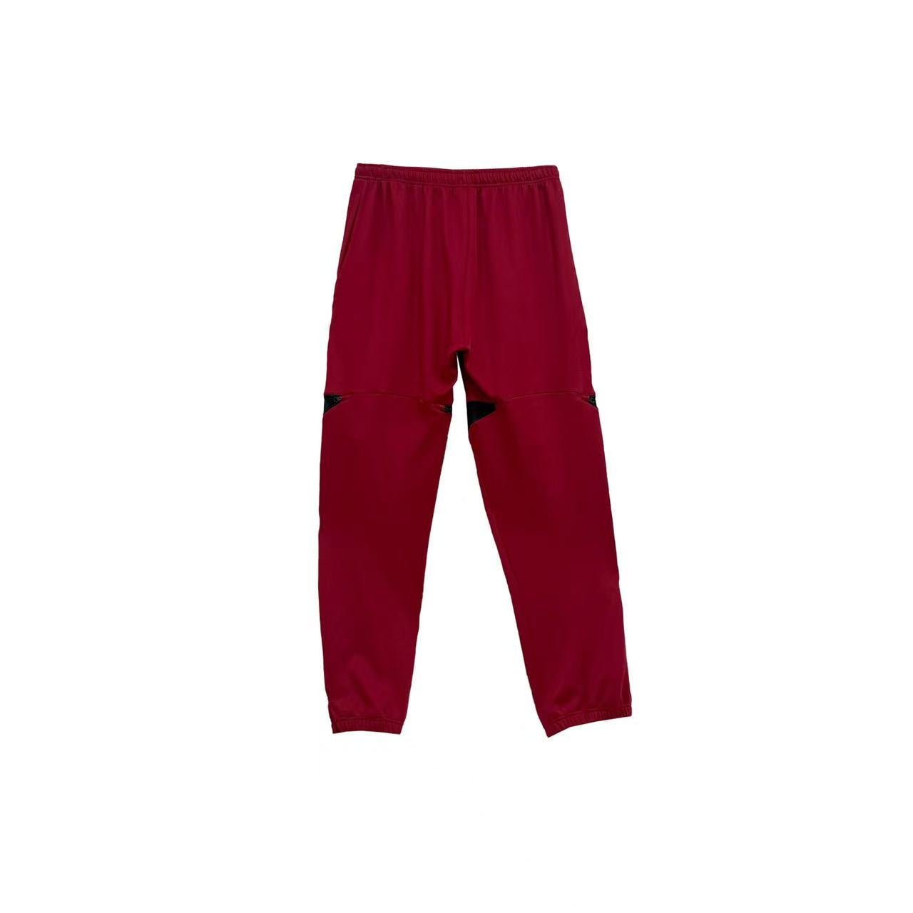OLLY SHINDER - Track Pant Red With Tri Zip Detail Red - SS24 - RED