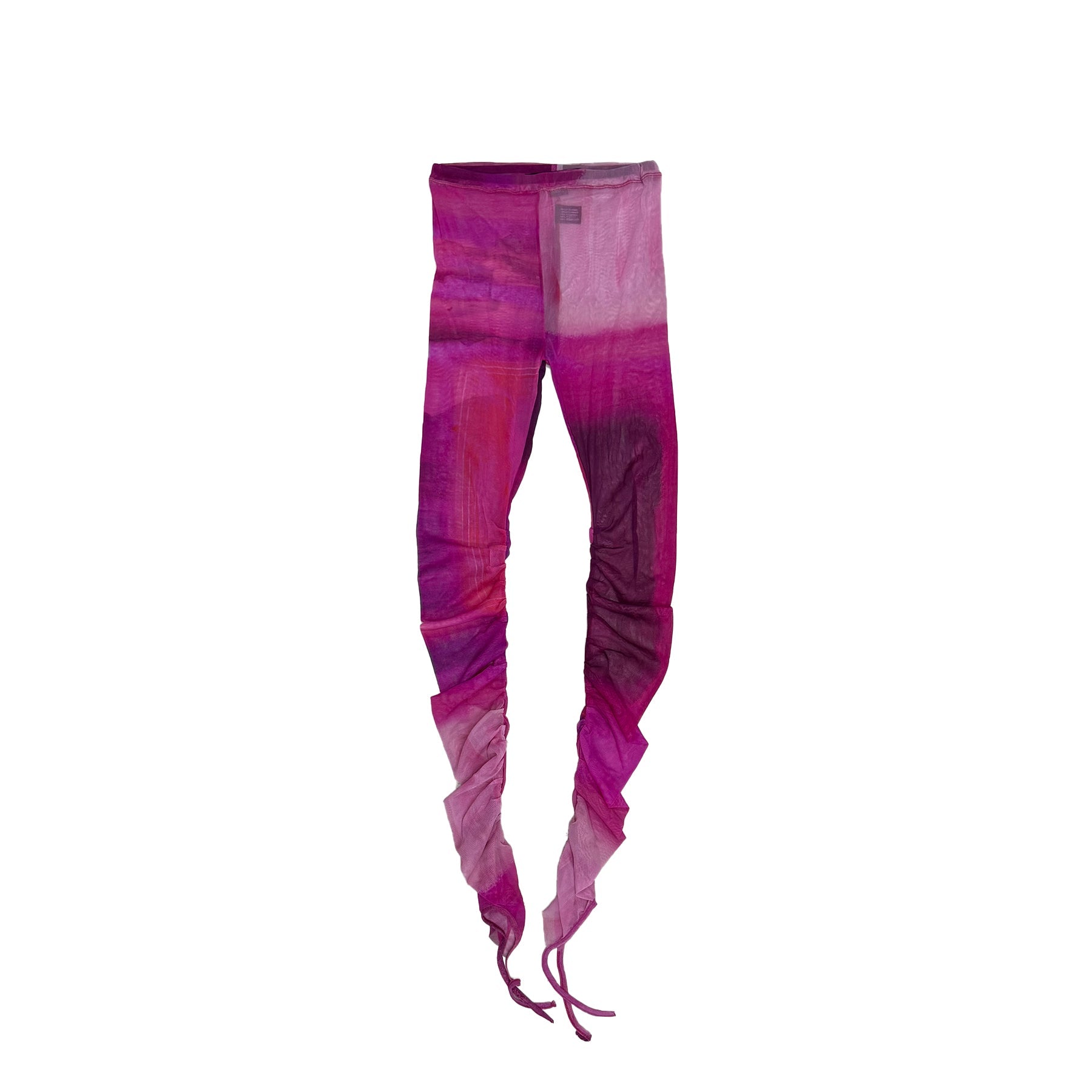 PAULA CANOVAS DEL VAS - MESH LEGGINS - SS23 - FUCHSIA
