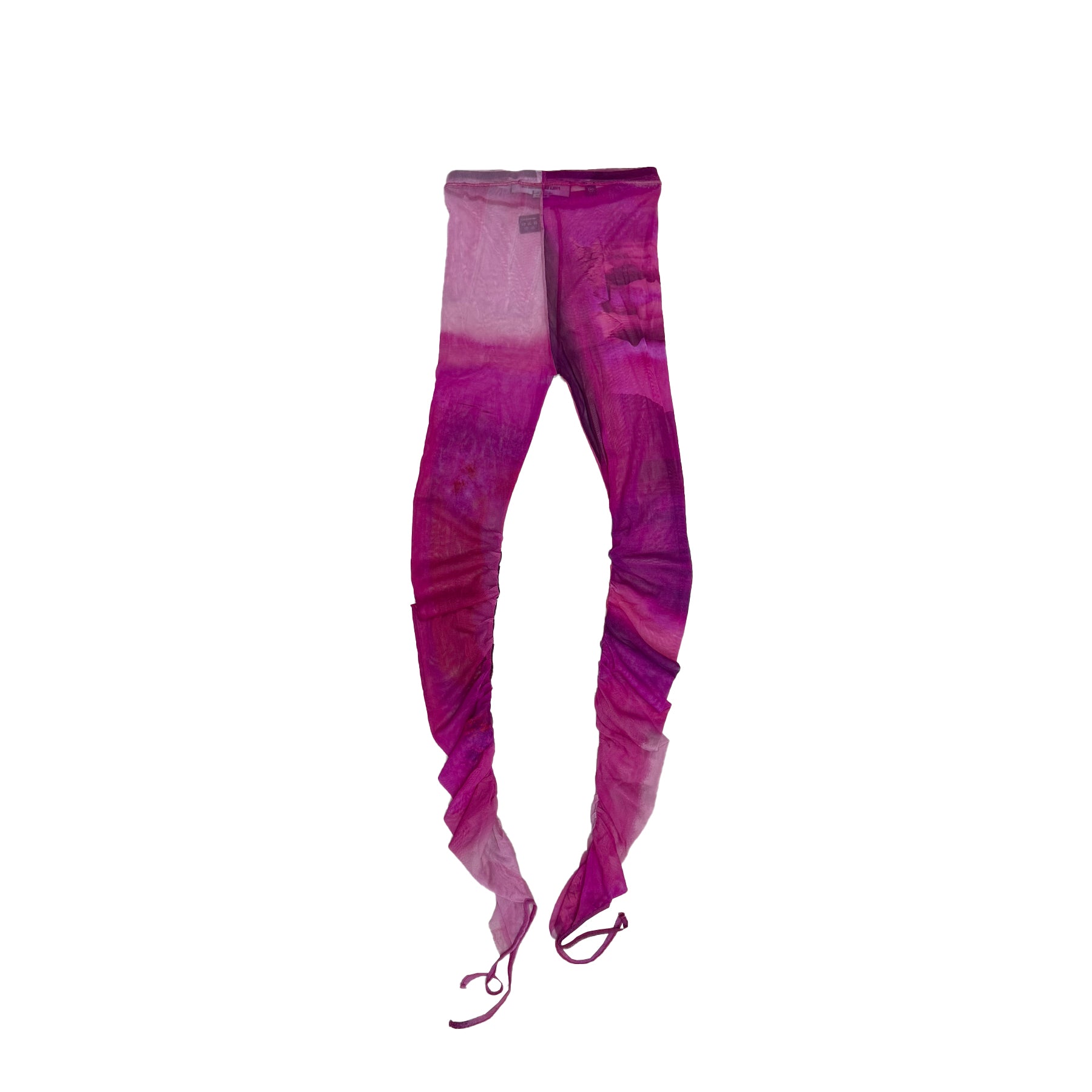 PAULA CANOVAS DEL VAS - MESH LEGGINS - SS23 - FUCHSIA