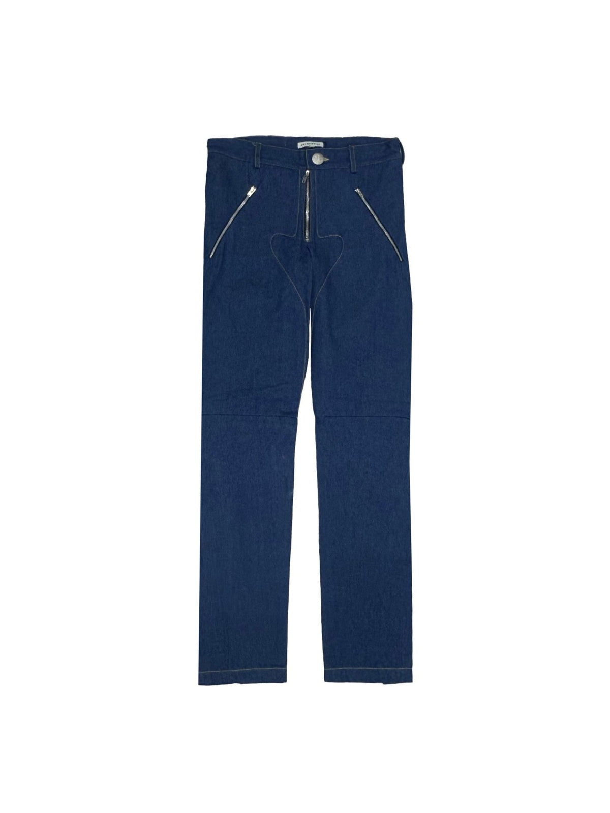 PER GOTESSON Blue Zip Heart Denim