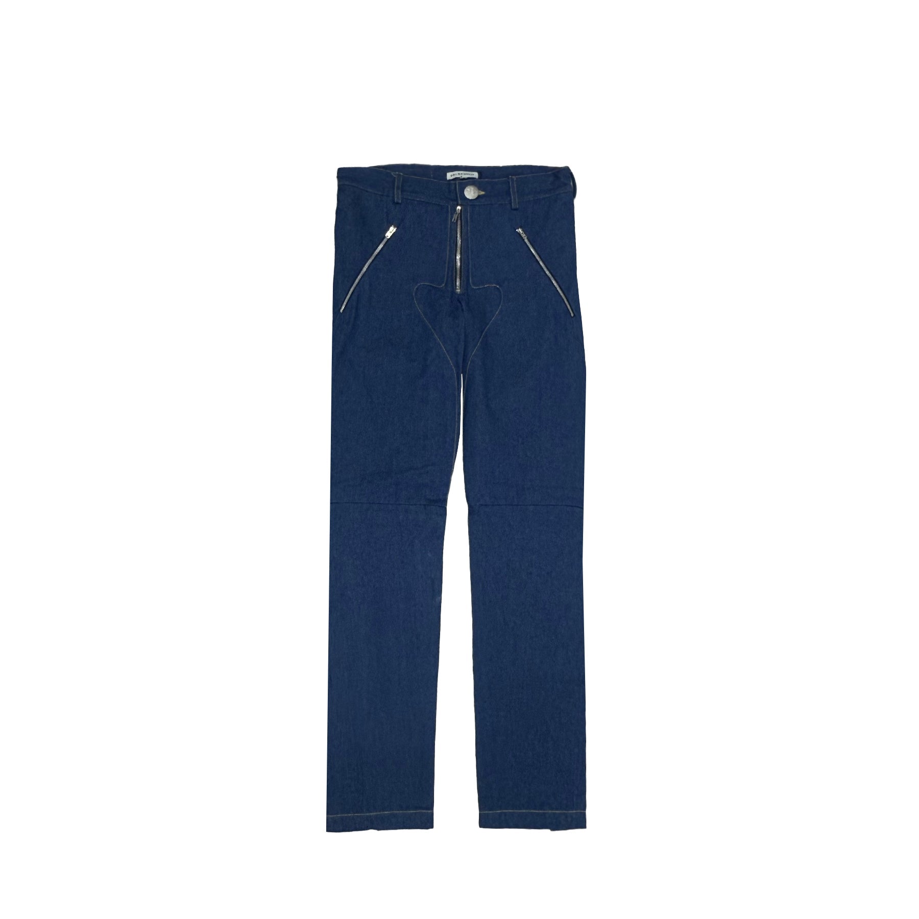 PER GOTESSON - ZIP HEART DENIM - SS23 - BLUE