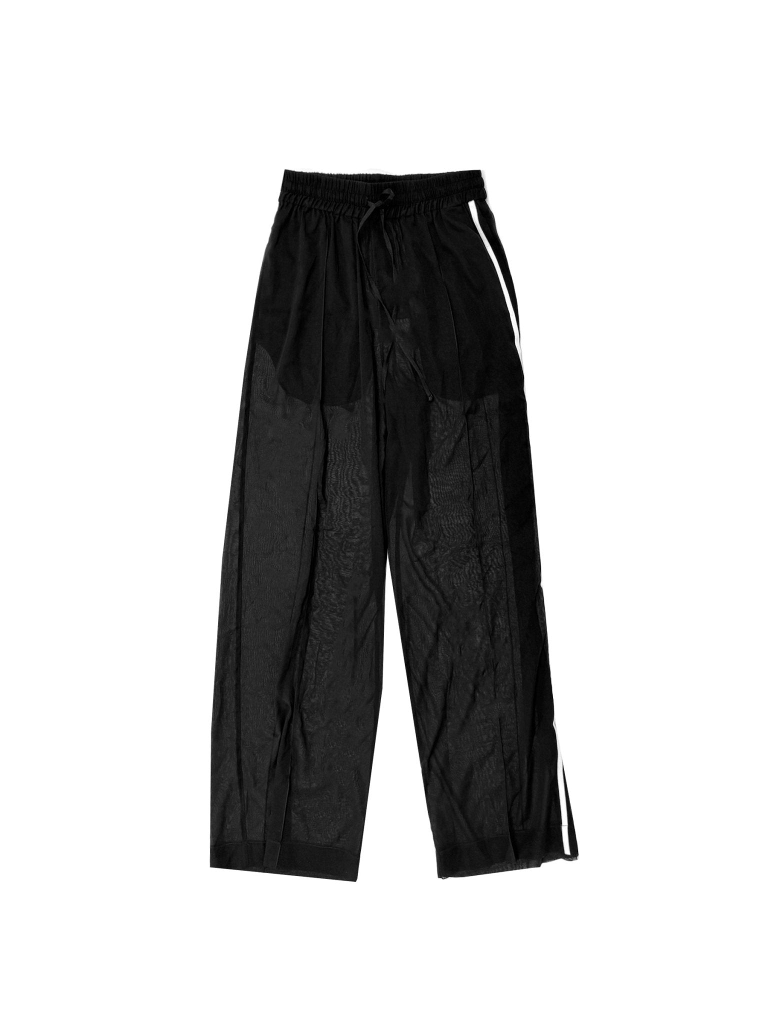 PETER DO - Sheer Pj Pants - AW24 - BLACK