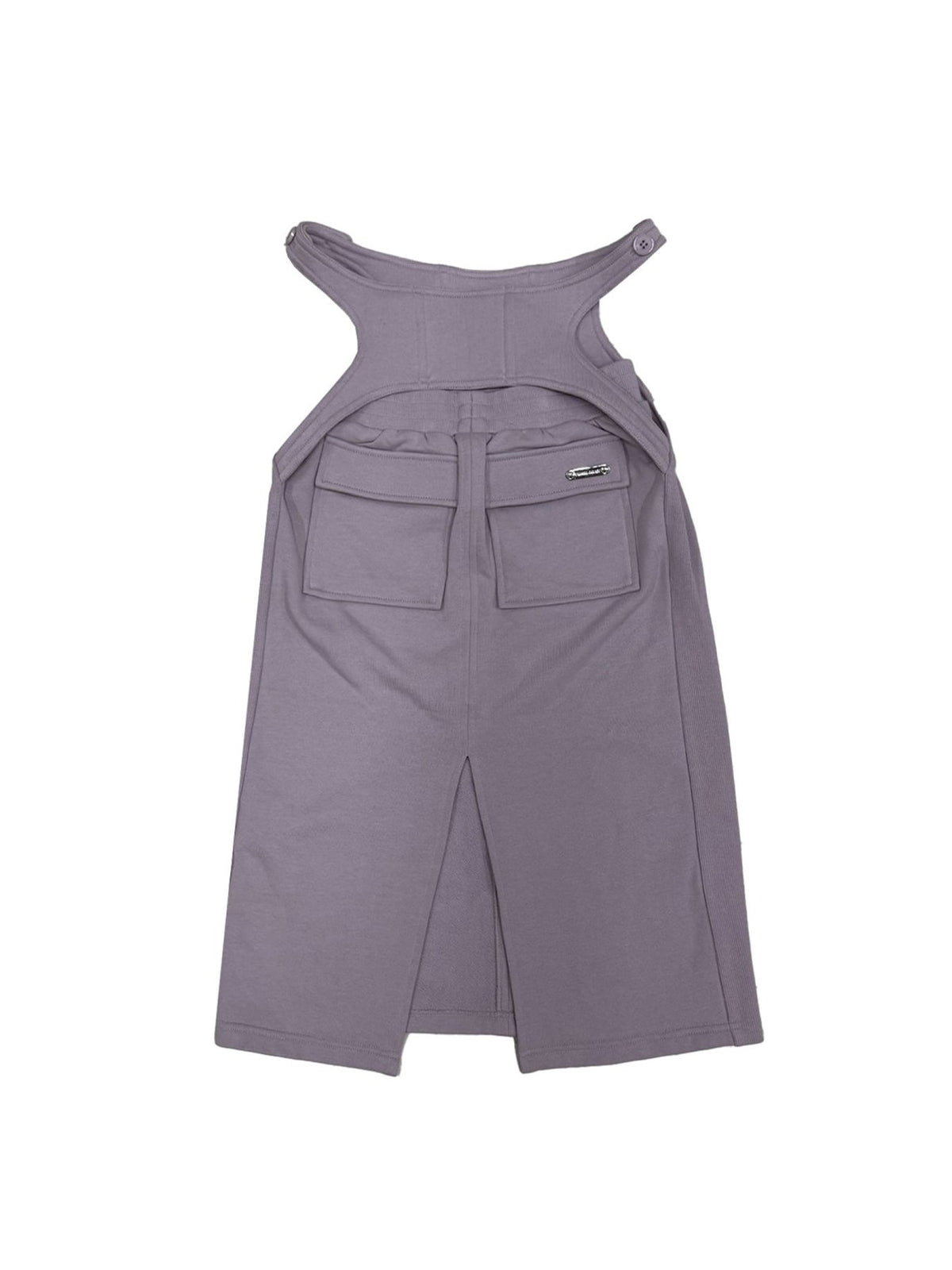 PRIVATE POLICY Orchid Waist Harness French Terry Skirt
