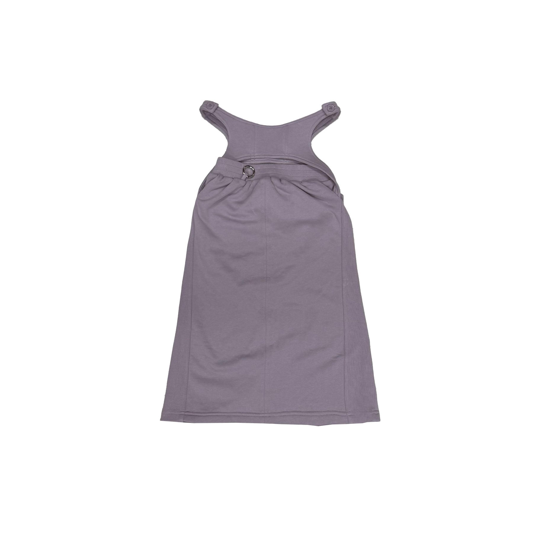 PRIVATE POLICY - Waist Harness French Terry Skirt - SS22 - ORCHID
