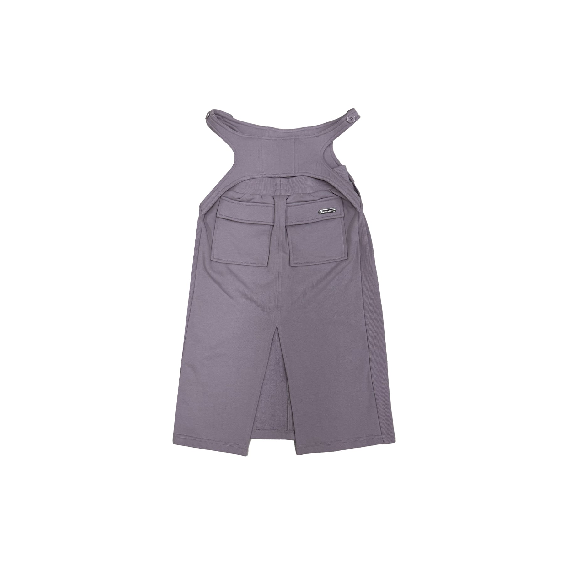 PRIVATE POLICY - Waist Harness French Terry Skirt - SS22 - ORCHID